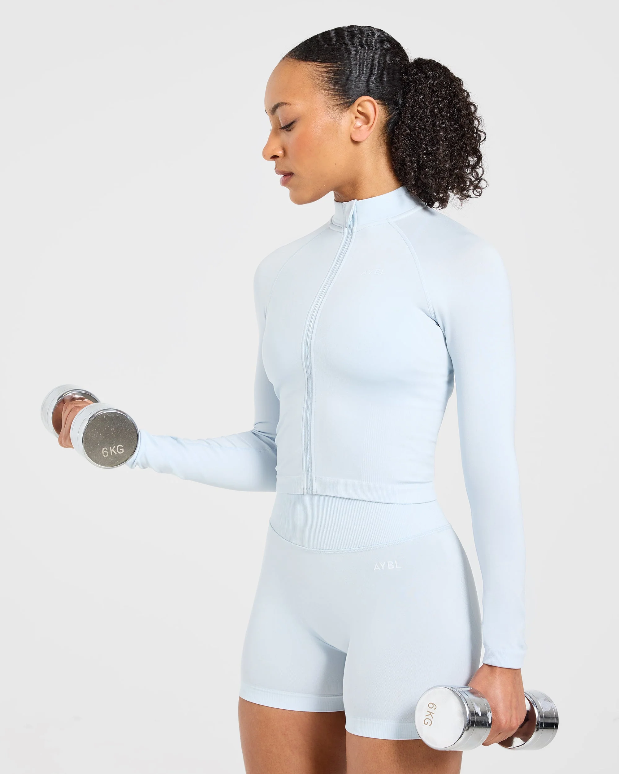Adapt Seamless Jacket - Iced Blauw - Image 6