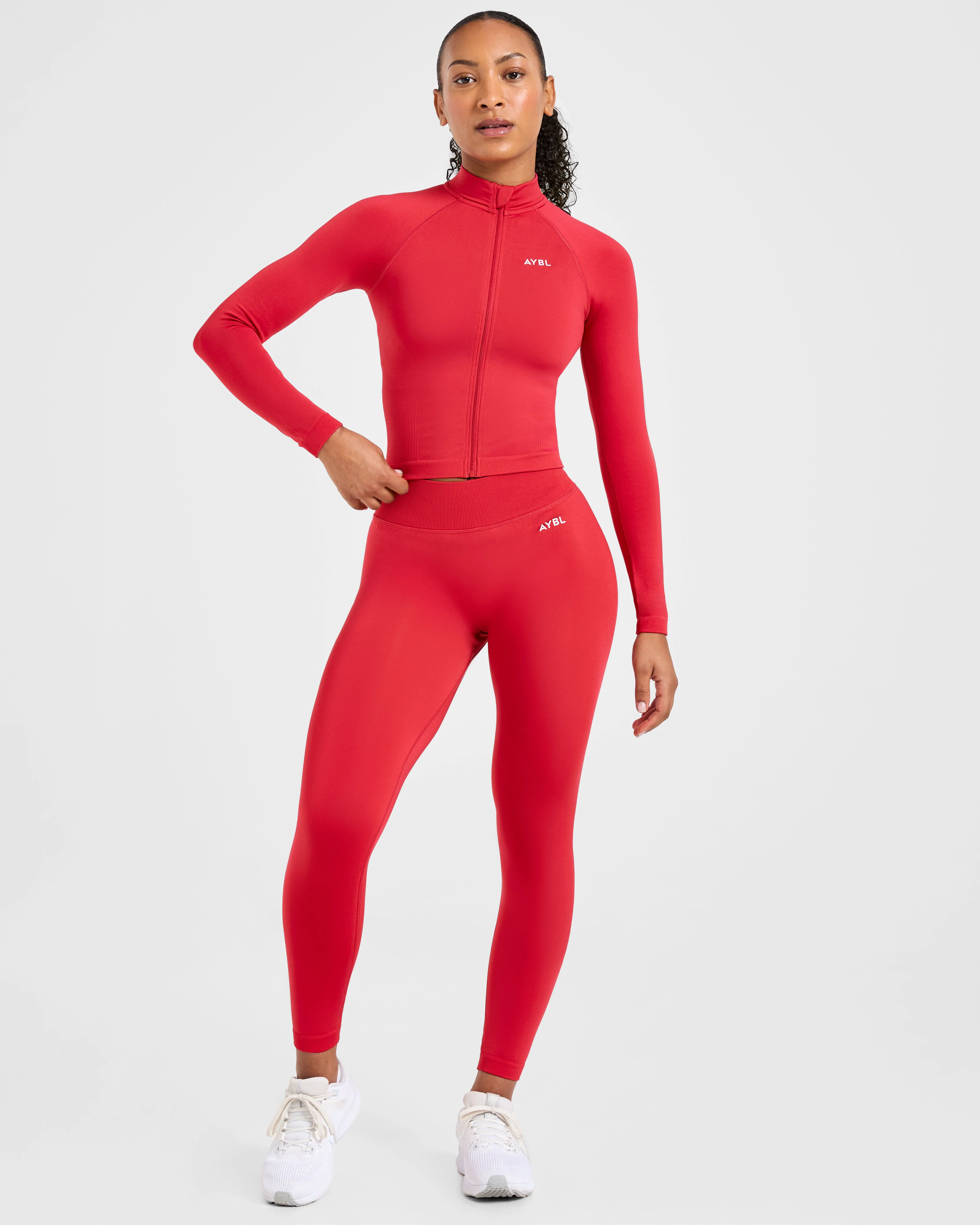 Adapt Seamless Leggings - Salsa Rood - Image 8