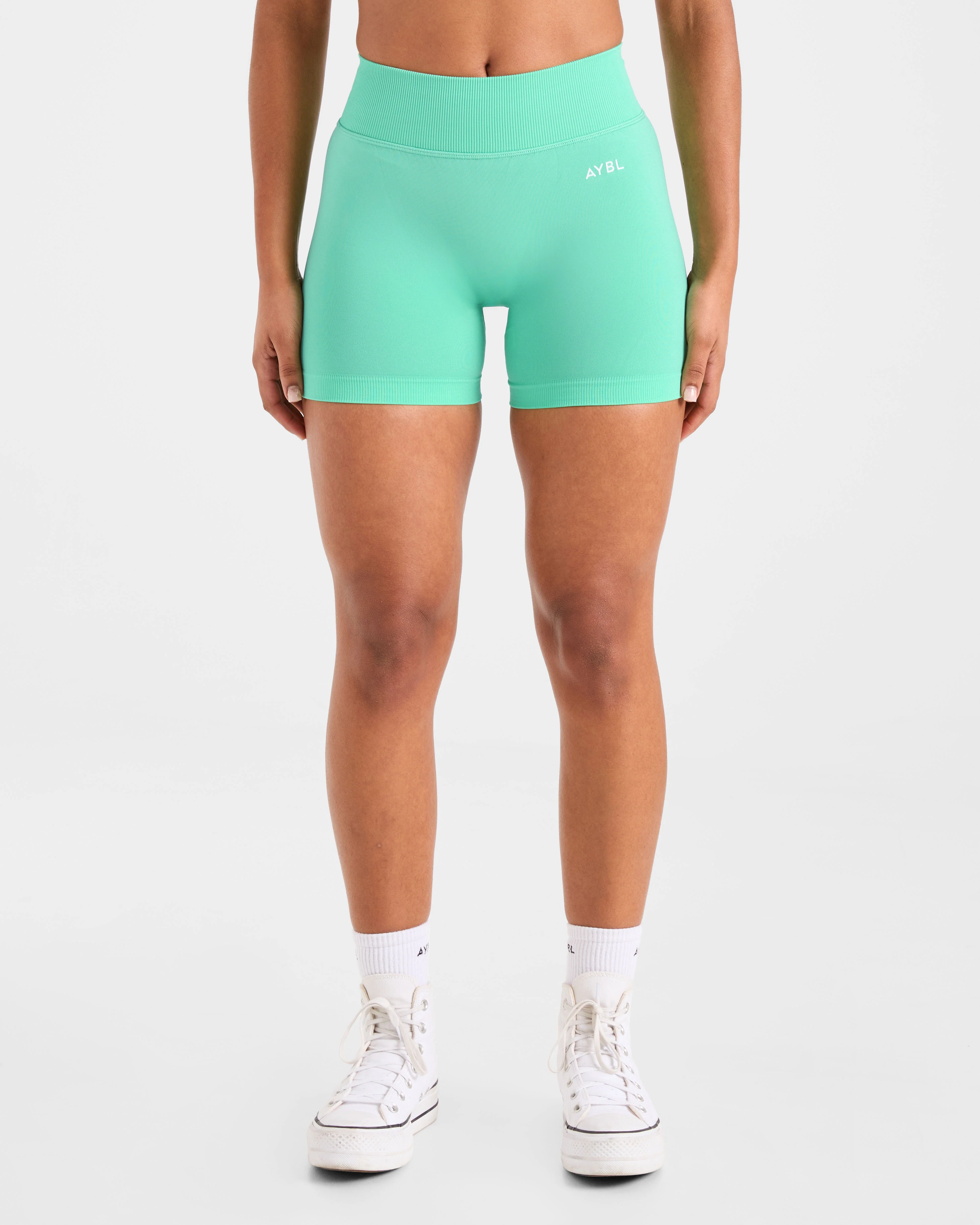 Adapt Seamless Shorts | 4.5"- Spring Mint - Image 2