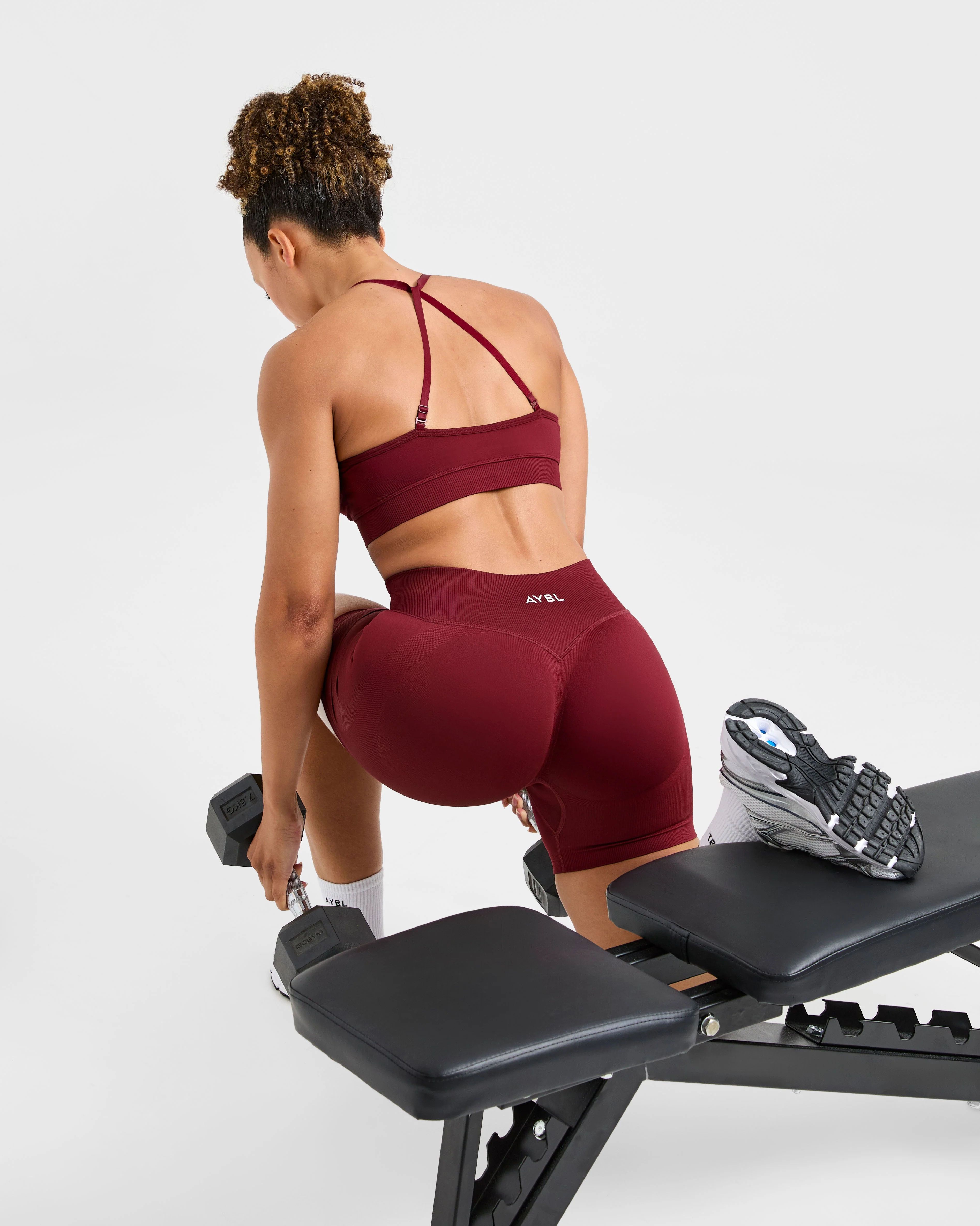 Adapt Seamless Sports Bra - Autumn Rood - Image 8