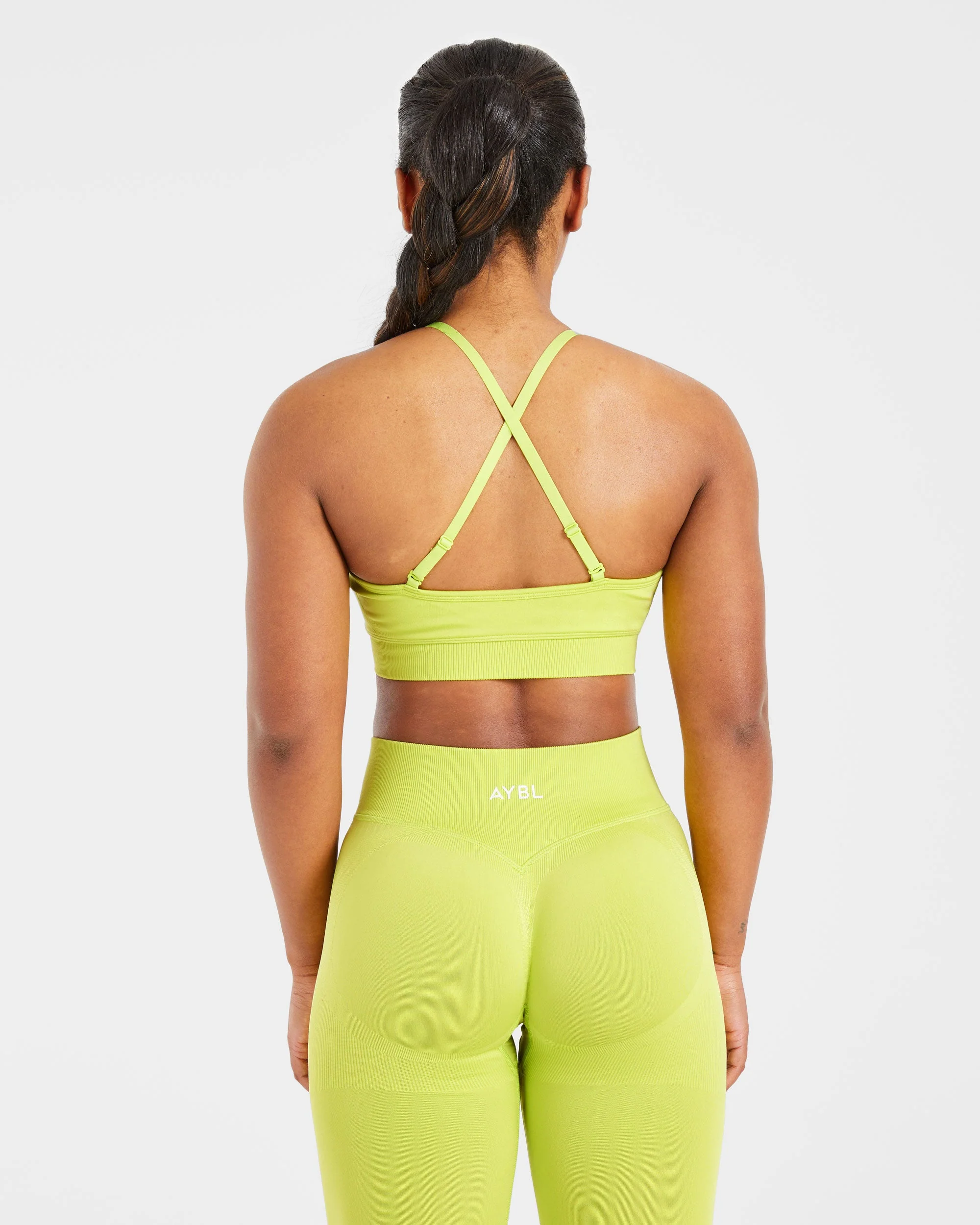 Adapt Seamless Sports Bra - Lime Groen - Image 2