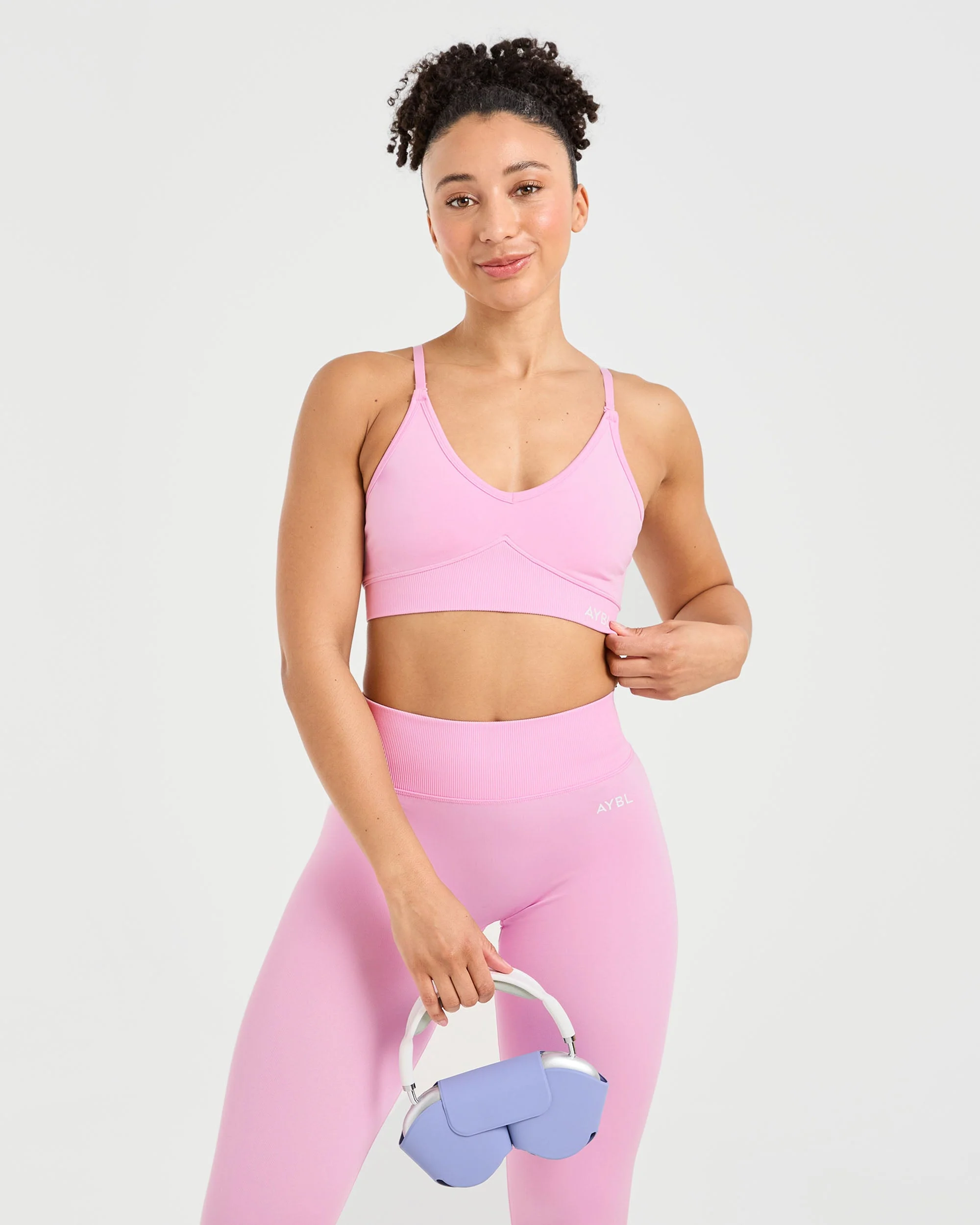 Adapt Seamless Sports Bra - Spring Roze - Image 7