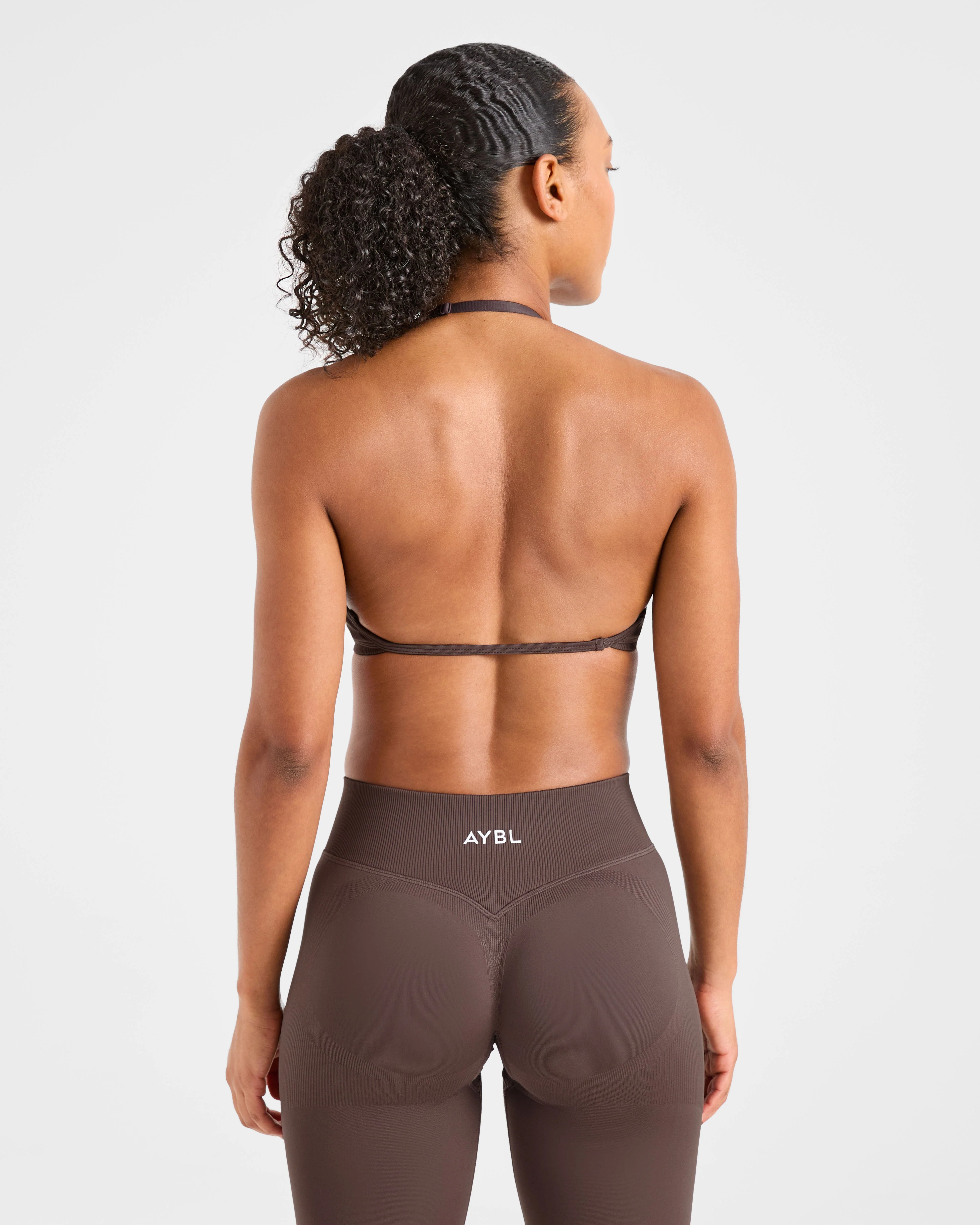 Adapt Seamless Strappy Sports Bra - Bruin - Image 2