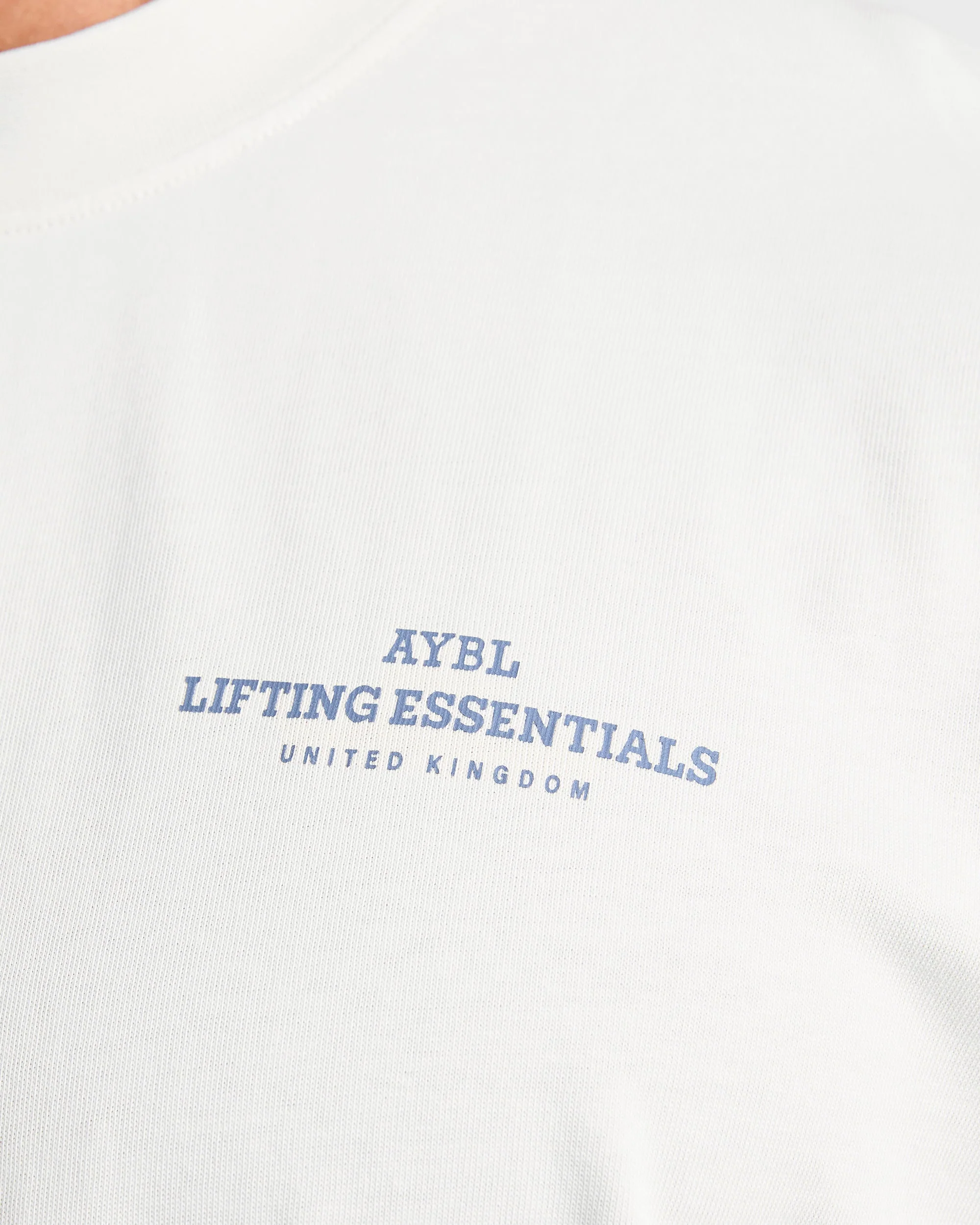 Apex Lifting Essentials Oversized T Shirt - Wit - Image 5
