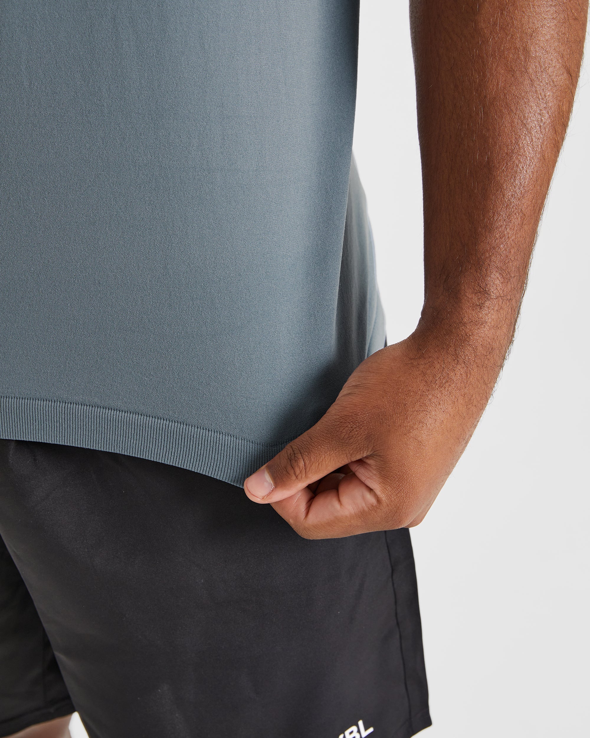 Ascend Seamless T Shirt - Slate Blauw - Image 6