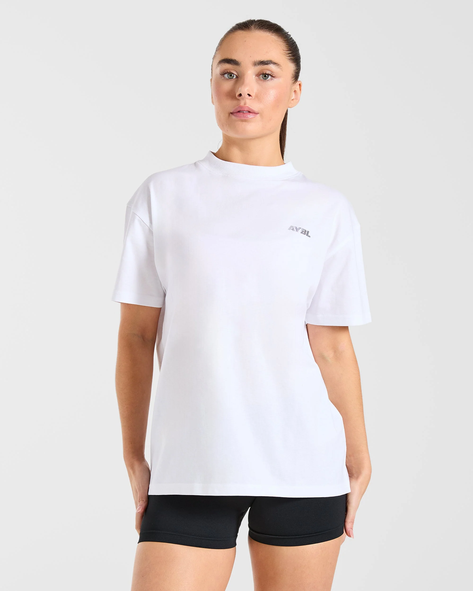 Athletics Department Oversized T Shirt - Wit - Image 2