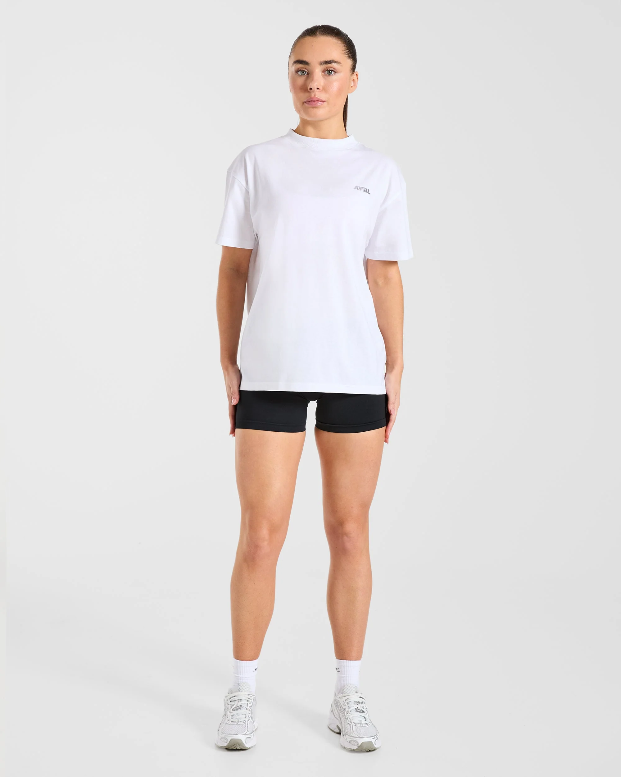 Athletics Department Oversized T Shirt - Wit - Image 3