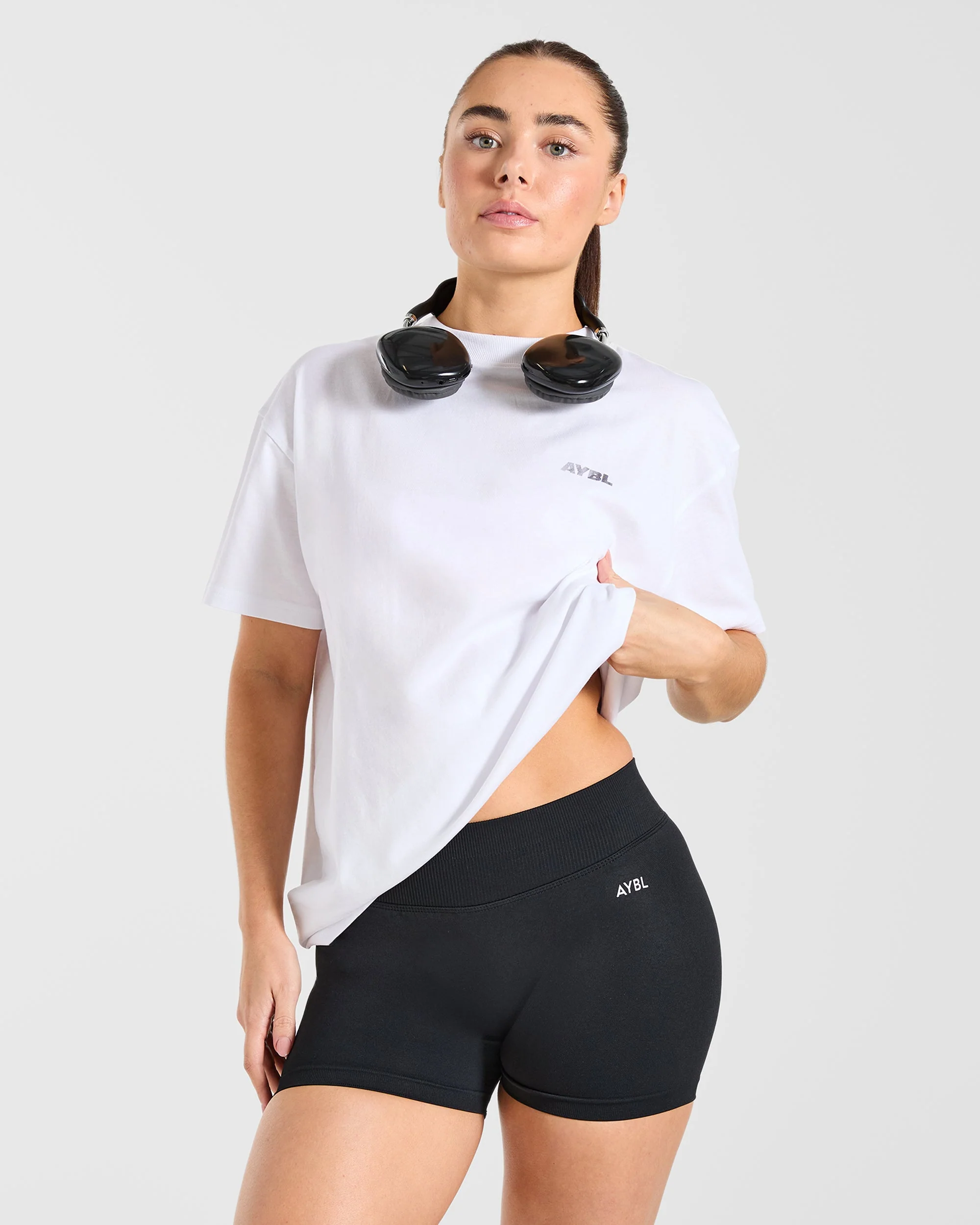 Athletics Department Oversized T Shirt - Wit - Image 7