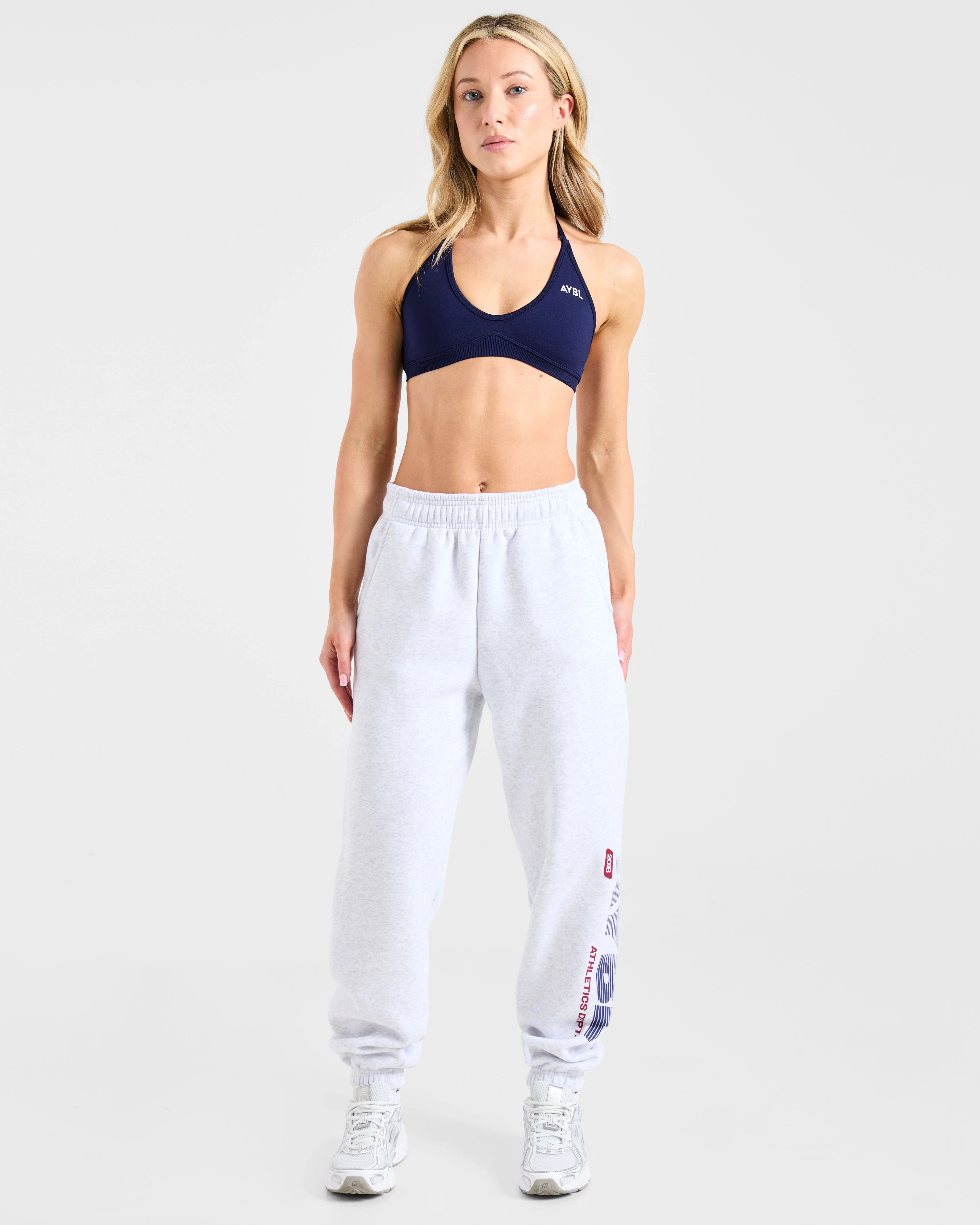 Athletics Dept Oversized Joggers - Grijs Marl - Image 8