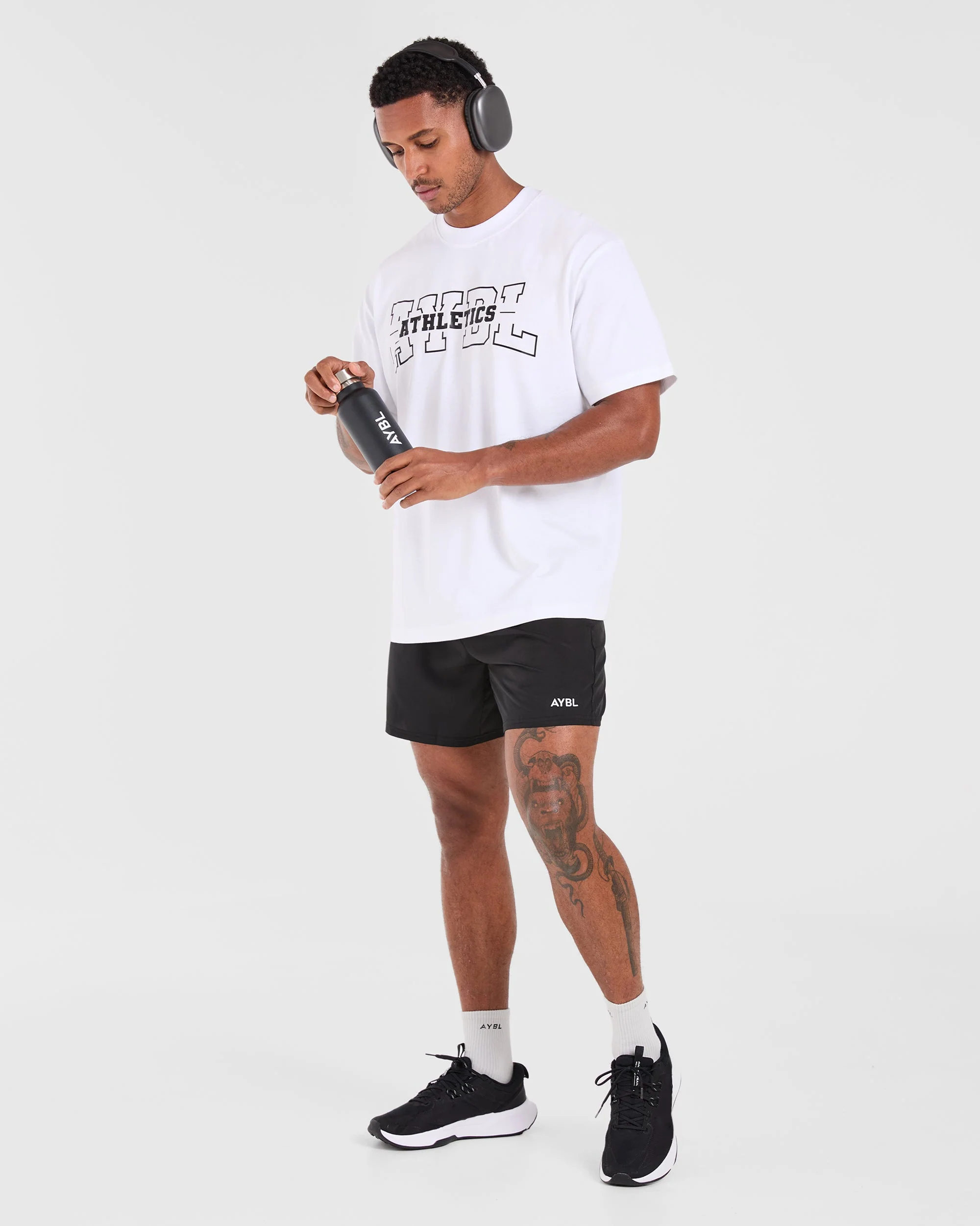 Athletics Oversized T Shirt - Wit - Image 8