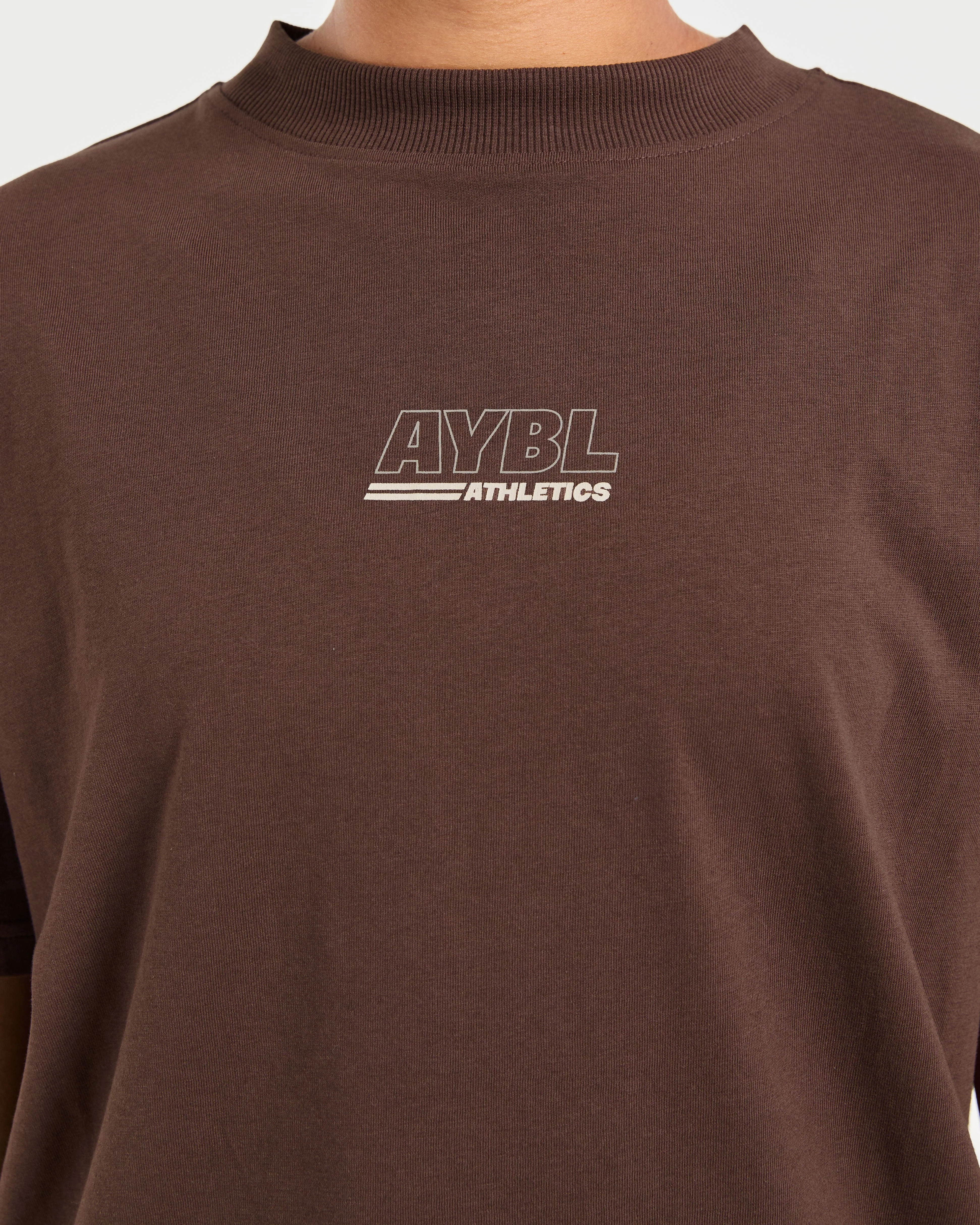 Athletics Track Oversized T Shirt - Bruin/Zand - Image 6