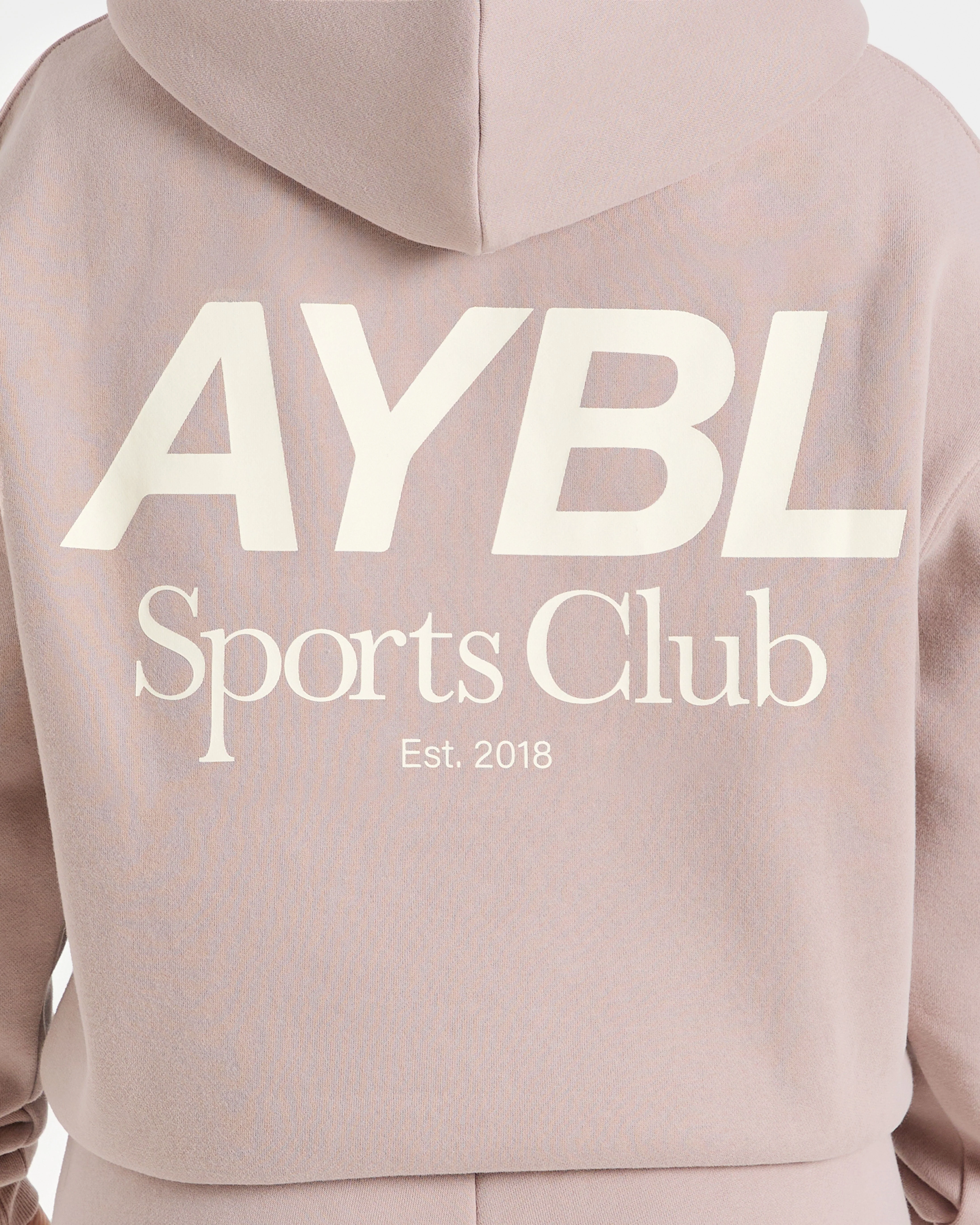 AYBL Sports Club Oversized Hoodie - Mink Roze - Image 6