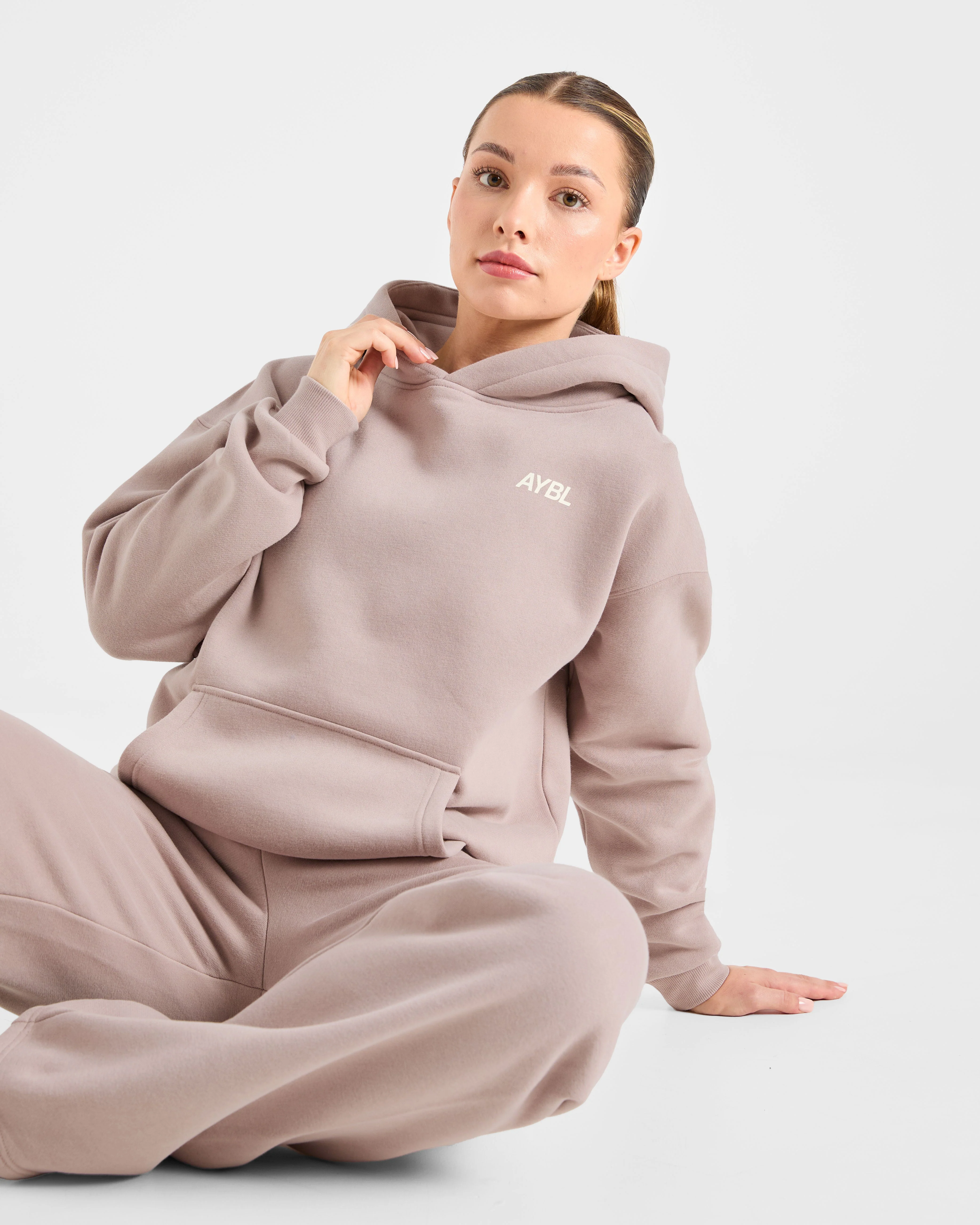 AYBL Sports Club Oversized Hoodie - Mink Roze - Image 7