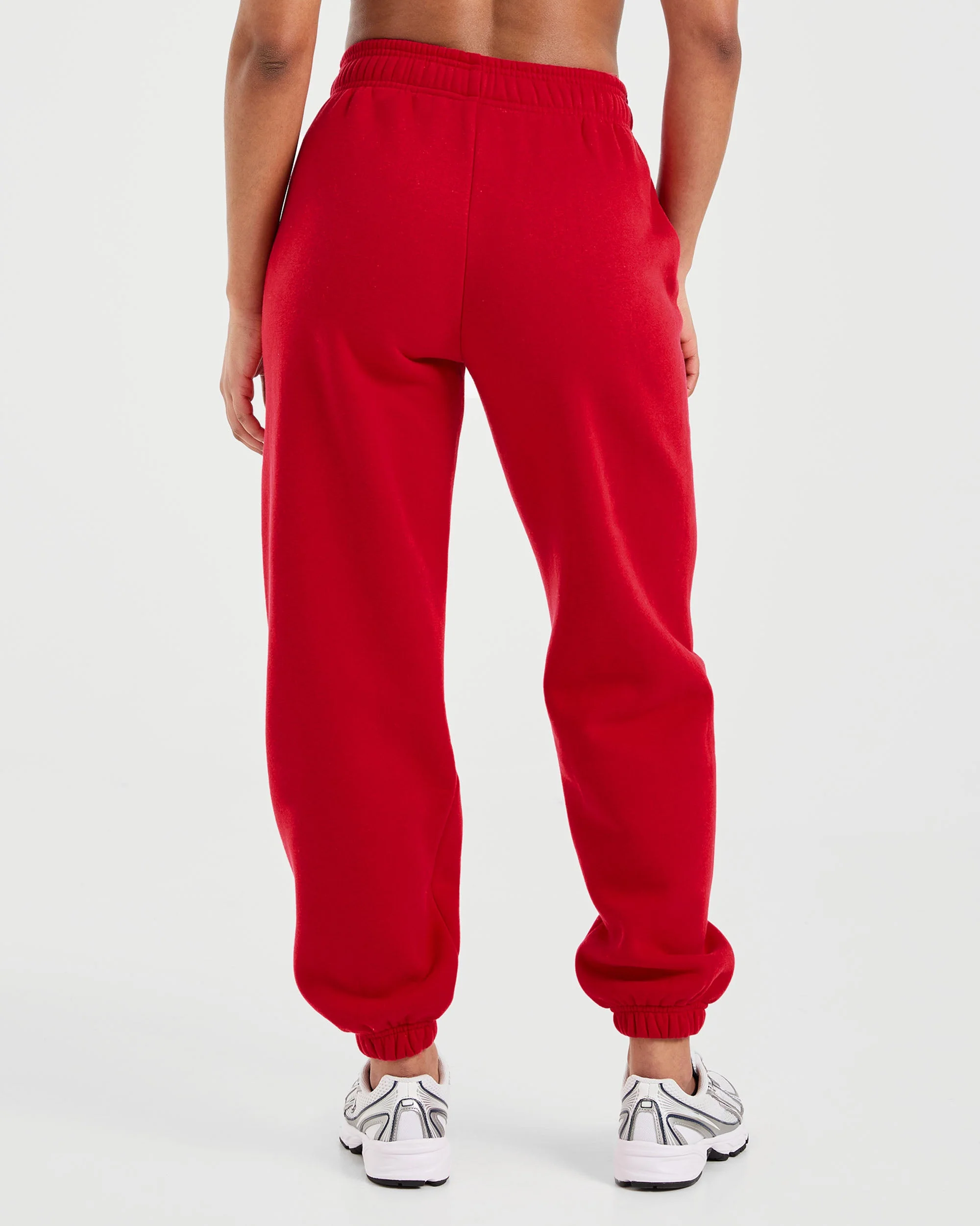 AYBL Sports Club Oversized Joggers - True Rood - Image 2