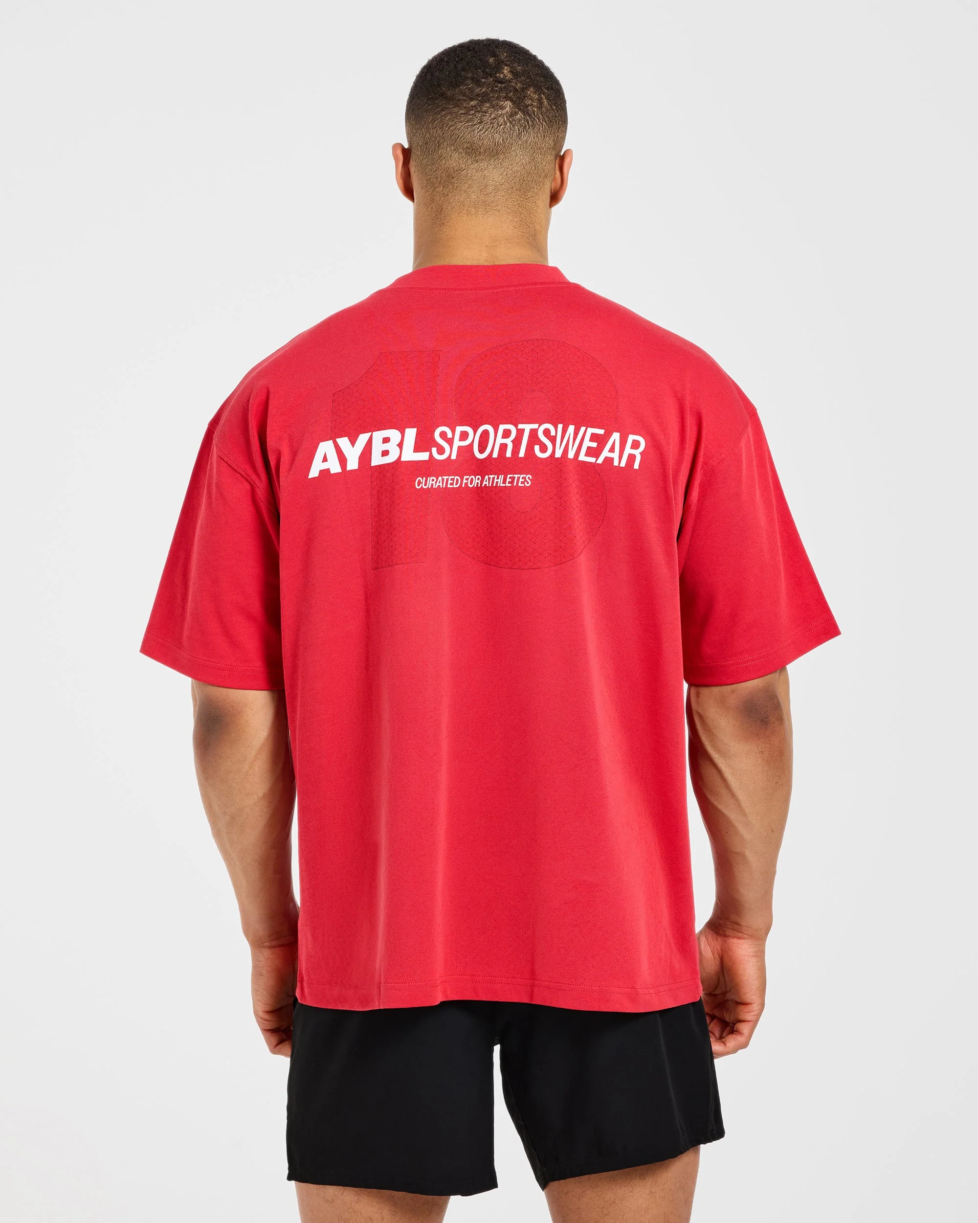 AYBL Sportswear 18 Oversized T Shirt - Rood