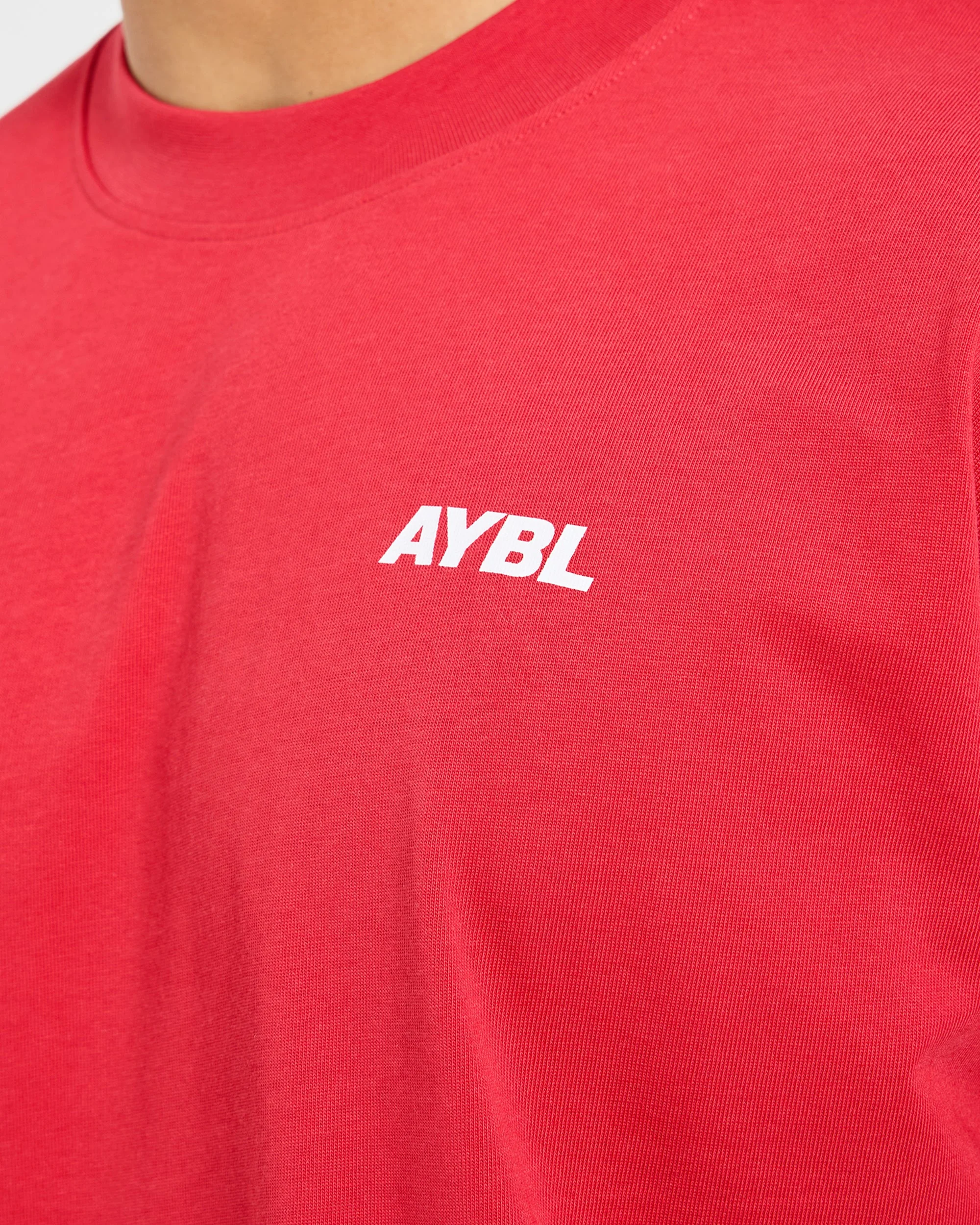 AYBL Sportswear 18 Oversized T Shirt - Rood - Image 6