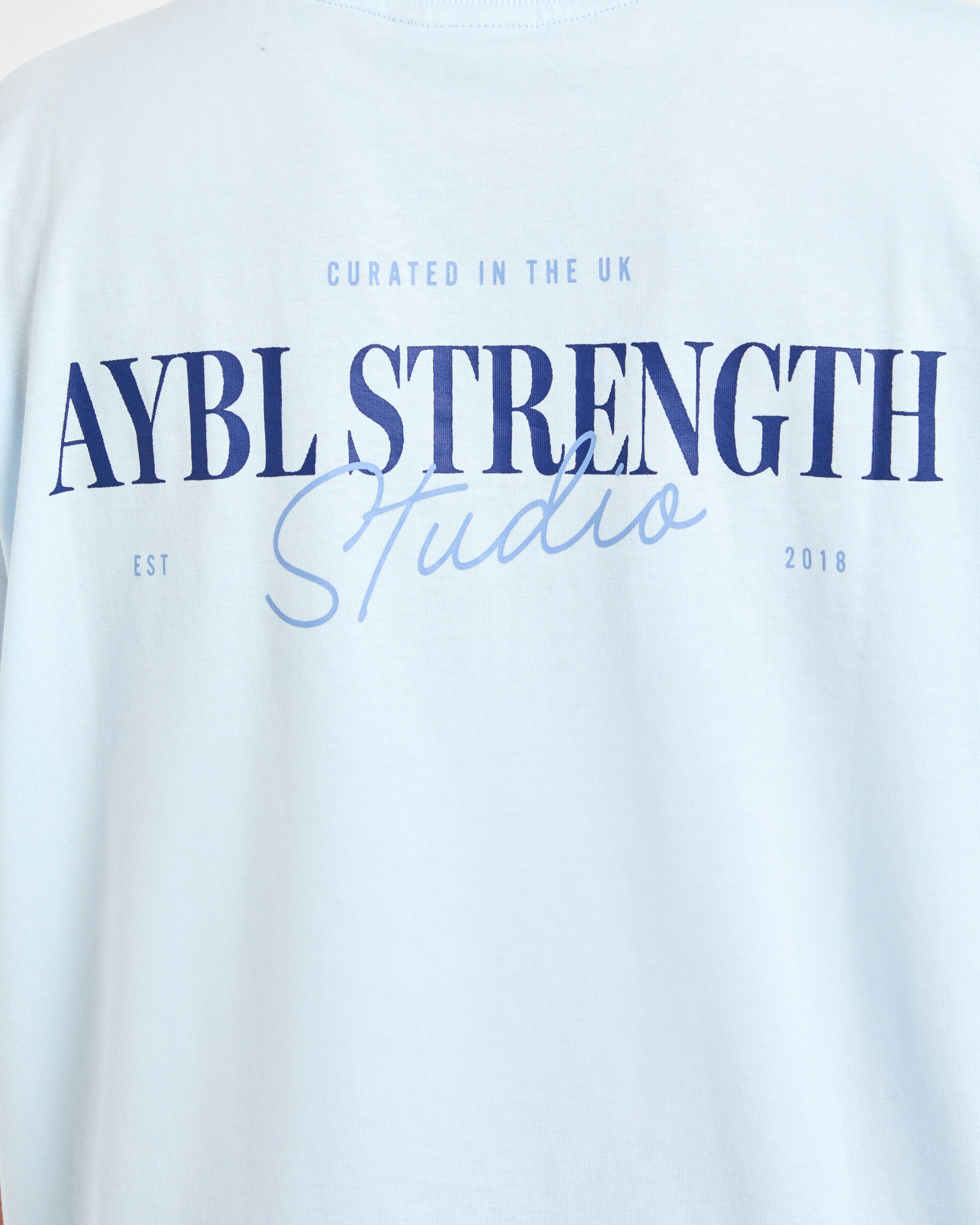 AYBL Strength Studio Oversized T Shirt - Blauw - Image 6
