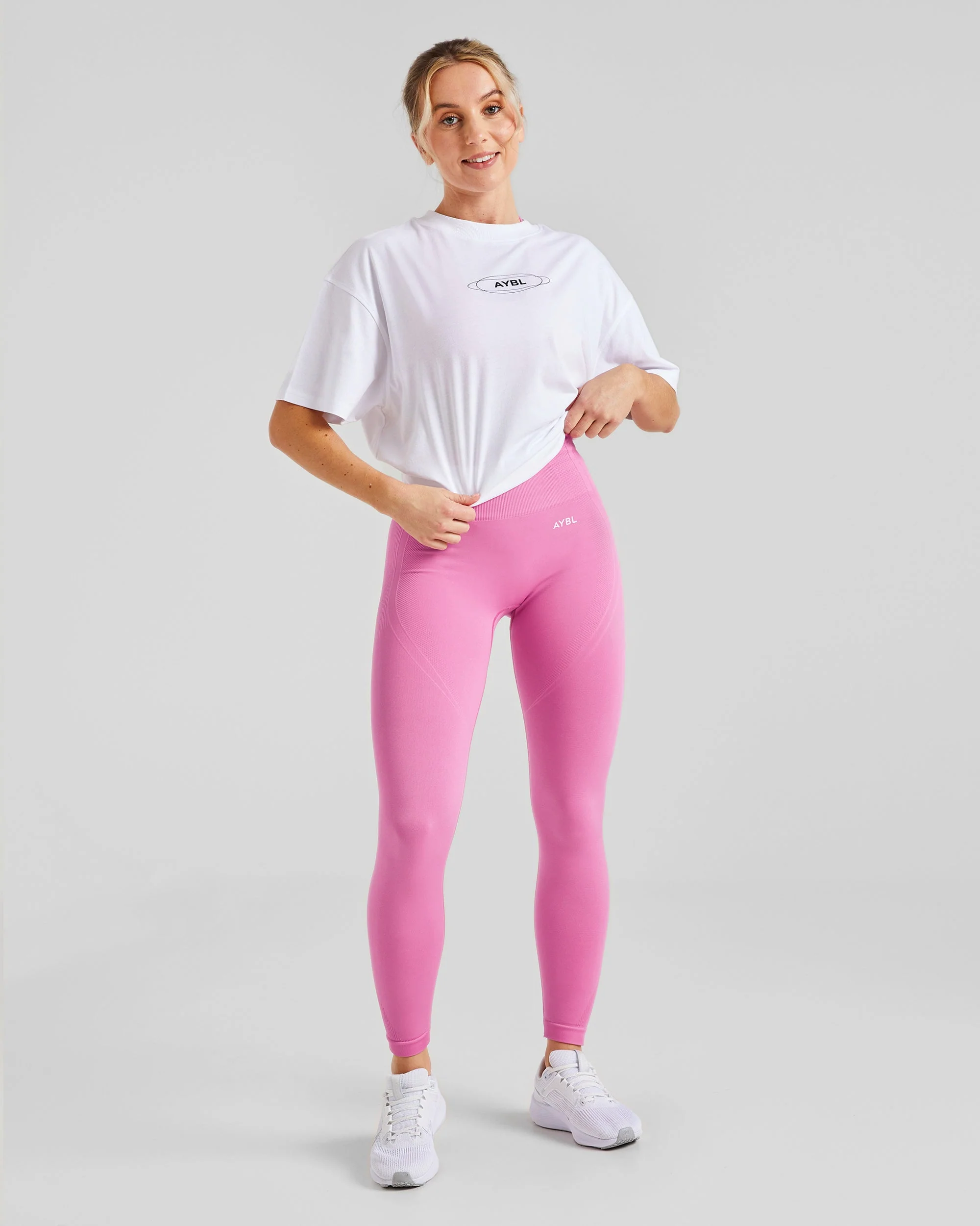 Balance V3 Seamless Leggings - Bubblegum Roze - Image 8