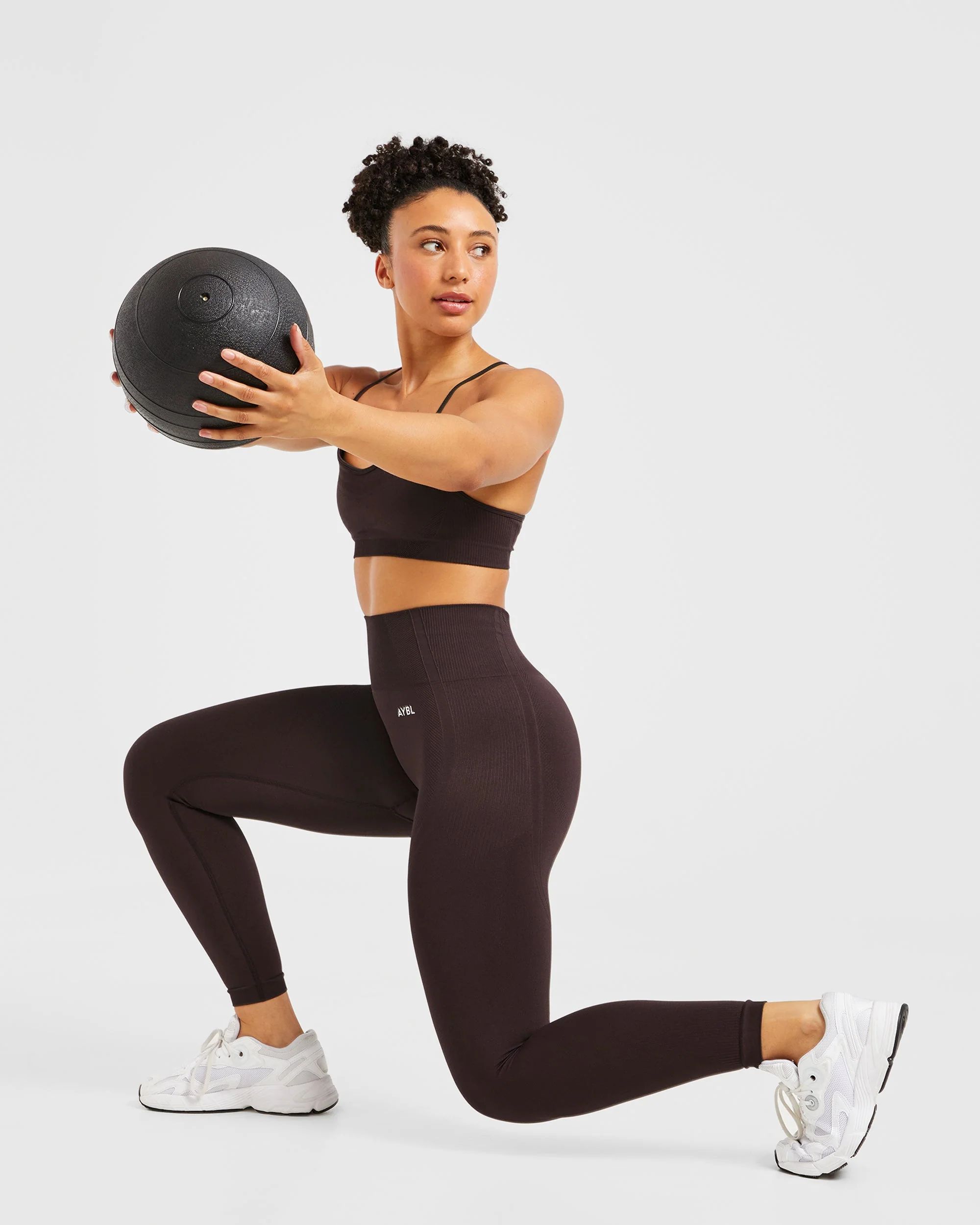 Balance V3 Seamless Leggings - Dark Bruin - Image 8