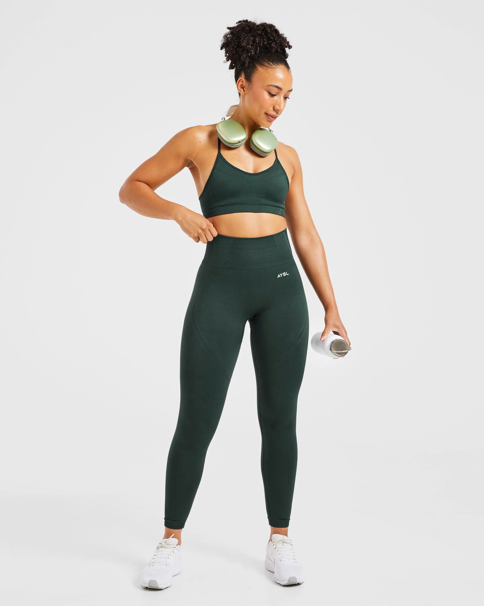 Balance V3 Seamless Leggings - Dark Groen - Image 8