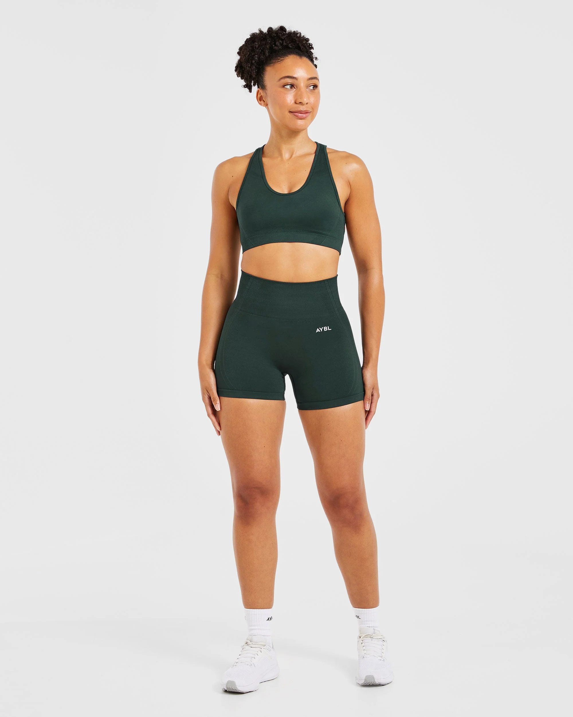 Balance V3 Seamless Shorts - Dark Groen - Image 3