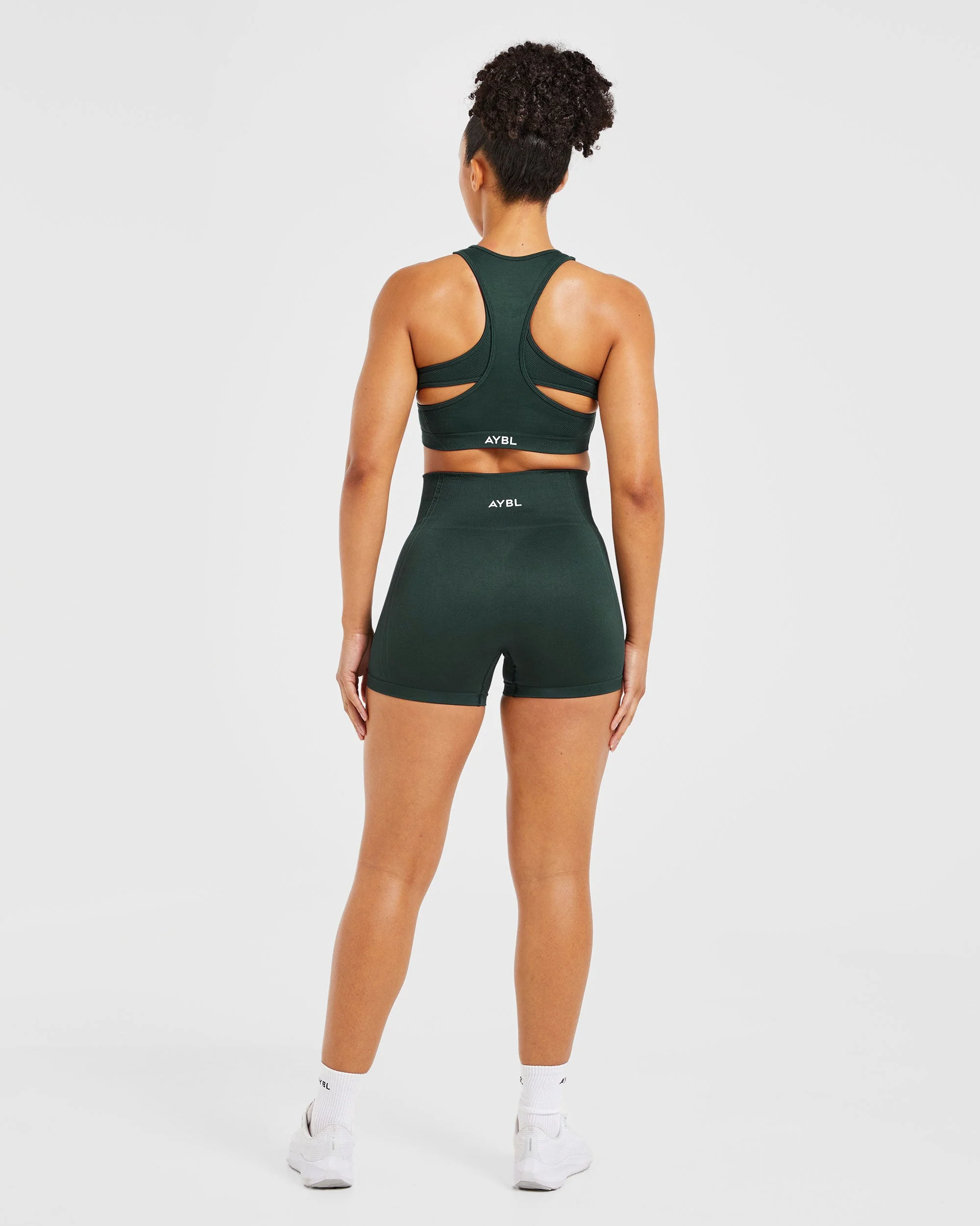 Balance V3 Seamless Shorts - Dark Groen - Image 4