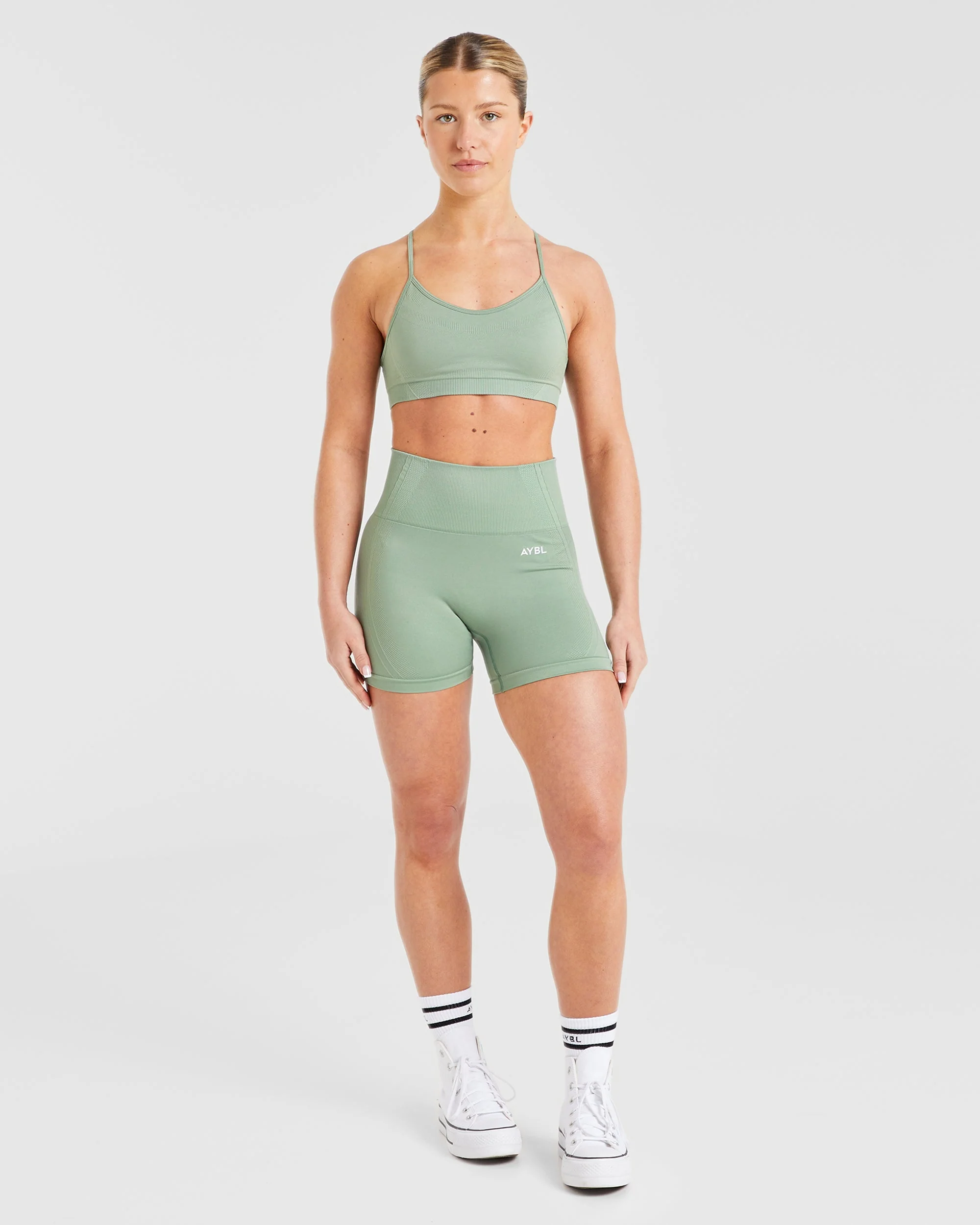 Balance V3 Seamless Shorts - Grove Groen - Image 3