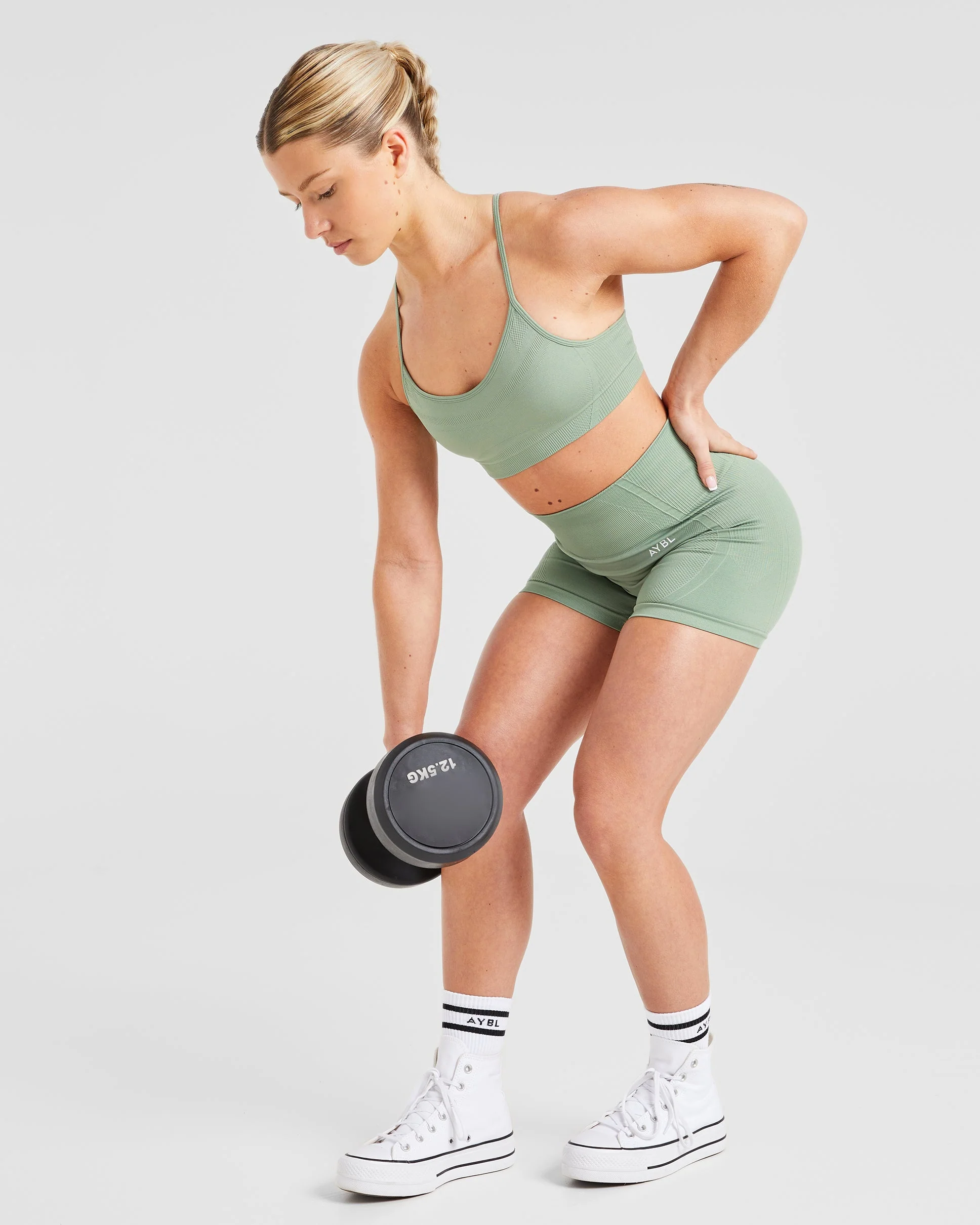 Balance V3 Seamless Shorts - Grove Groen - Image 7