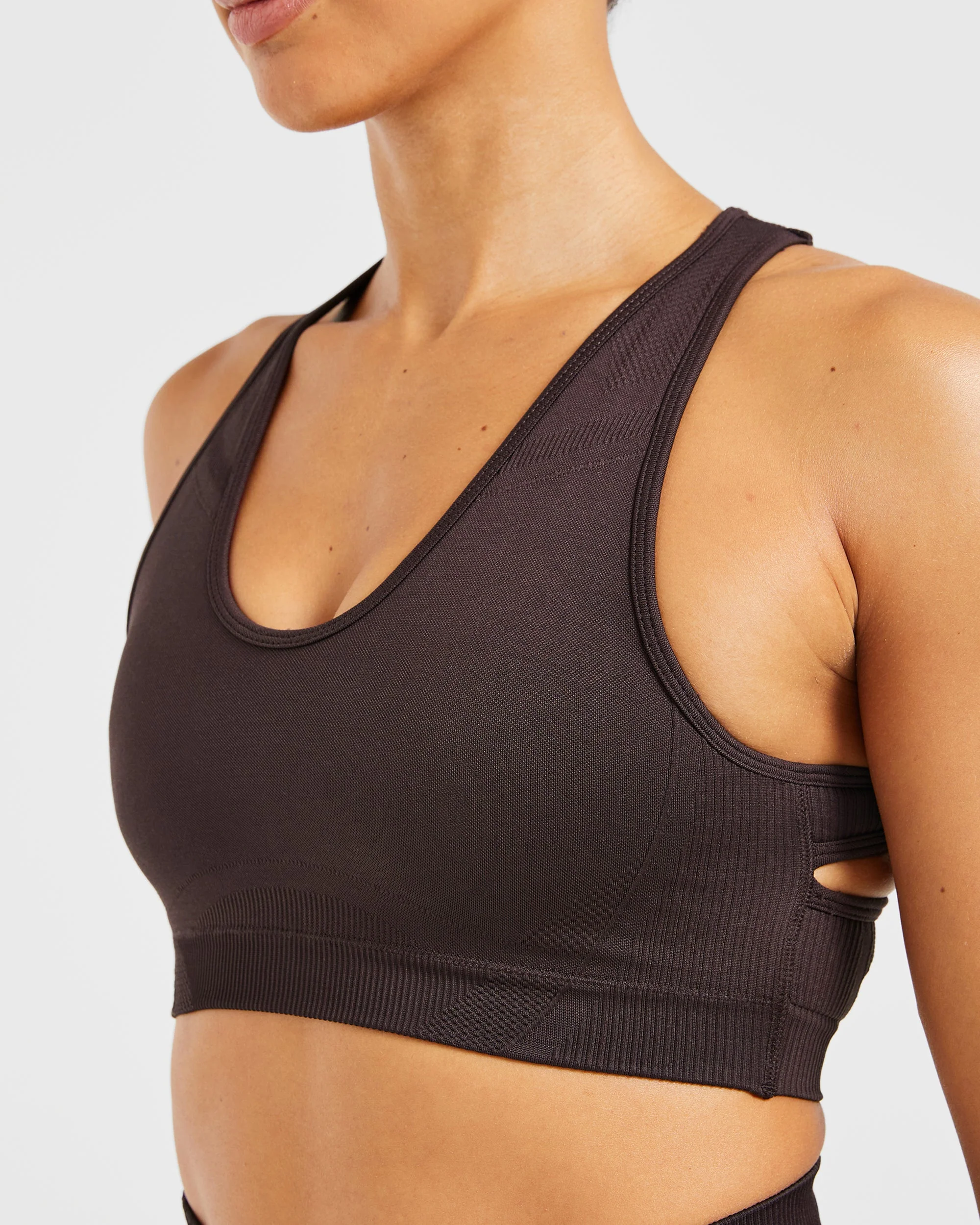 Balance V3 Seamless Sports Bra - Dark Bruin - Image 5