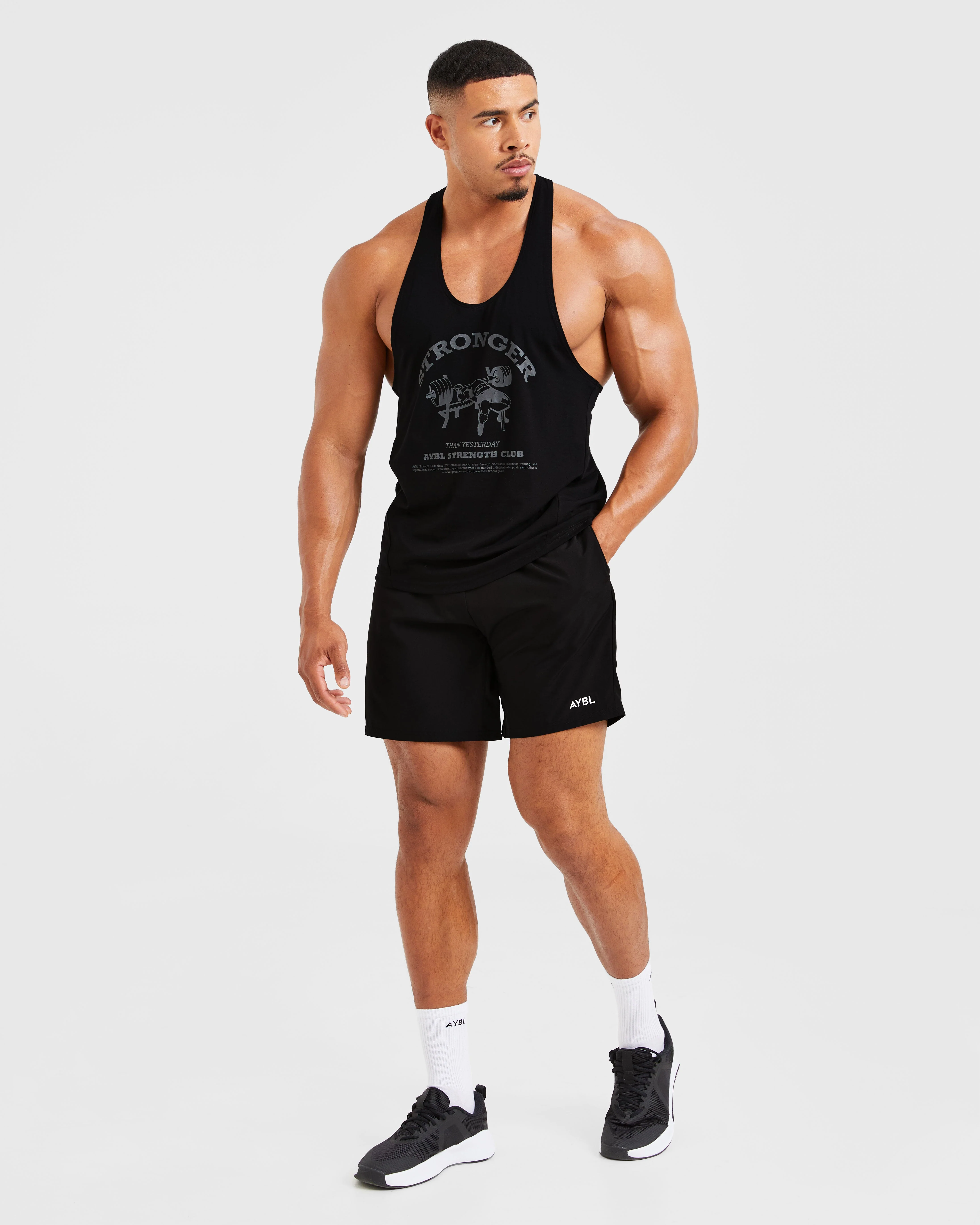 Bench Press Stringer - Zwart - Image 3