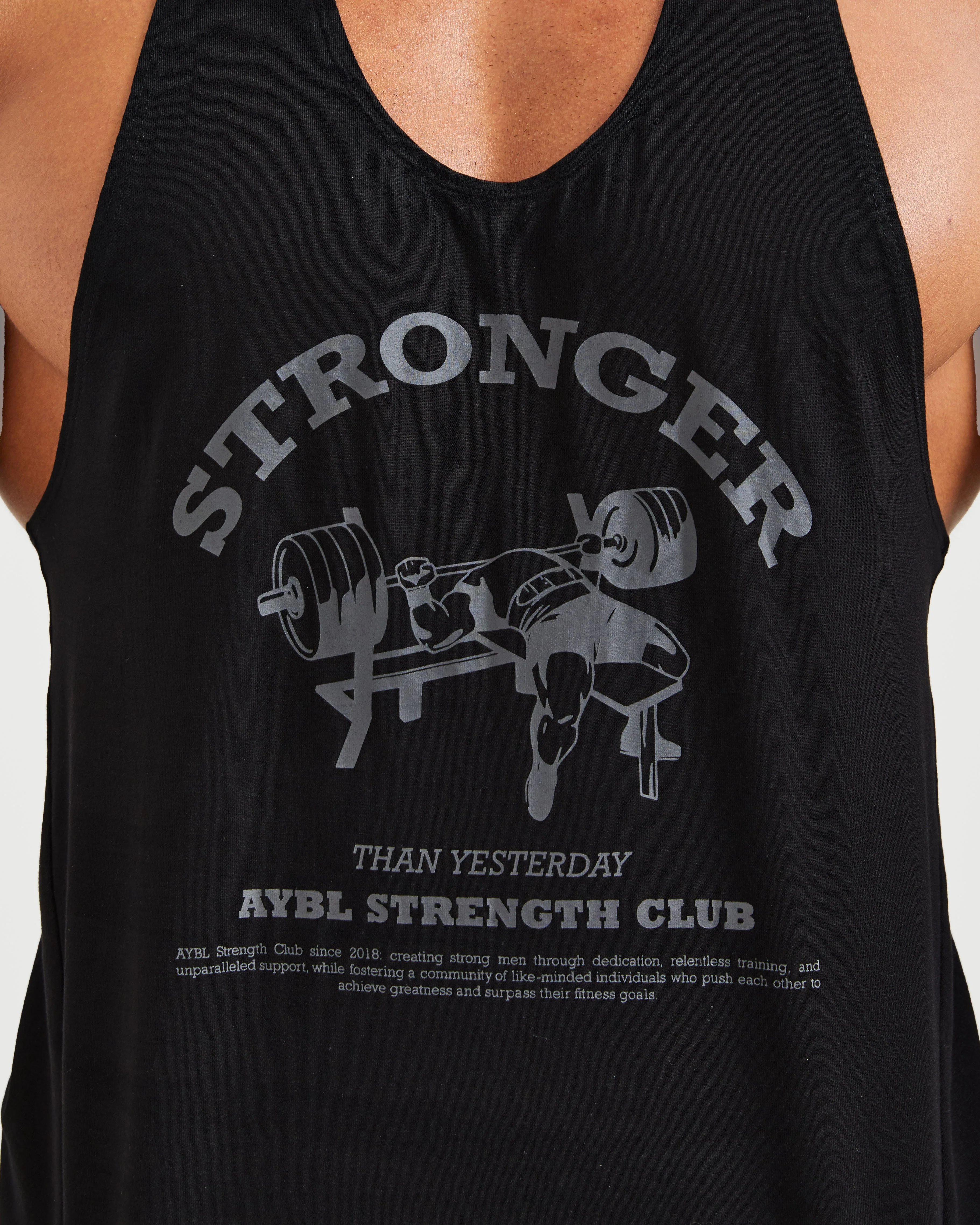 Bench Press Stringer - Zwart - Image 5