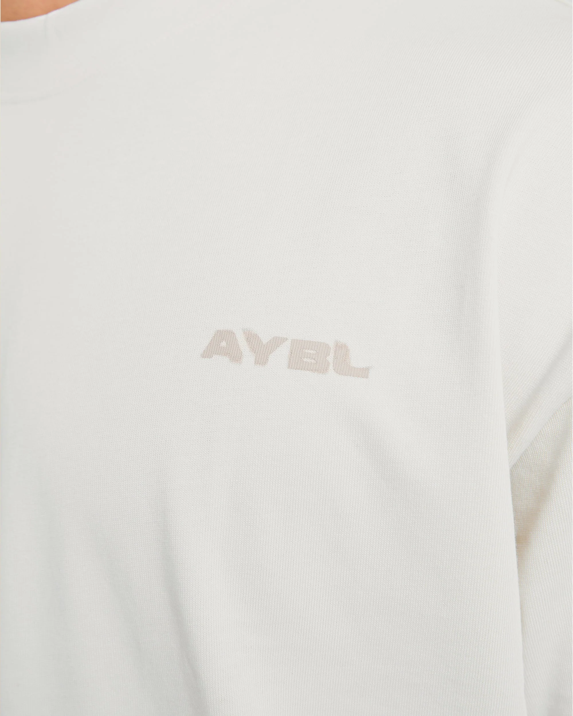 Blur Oversized T Shirt - Off Wit - Image 6
