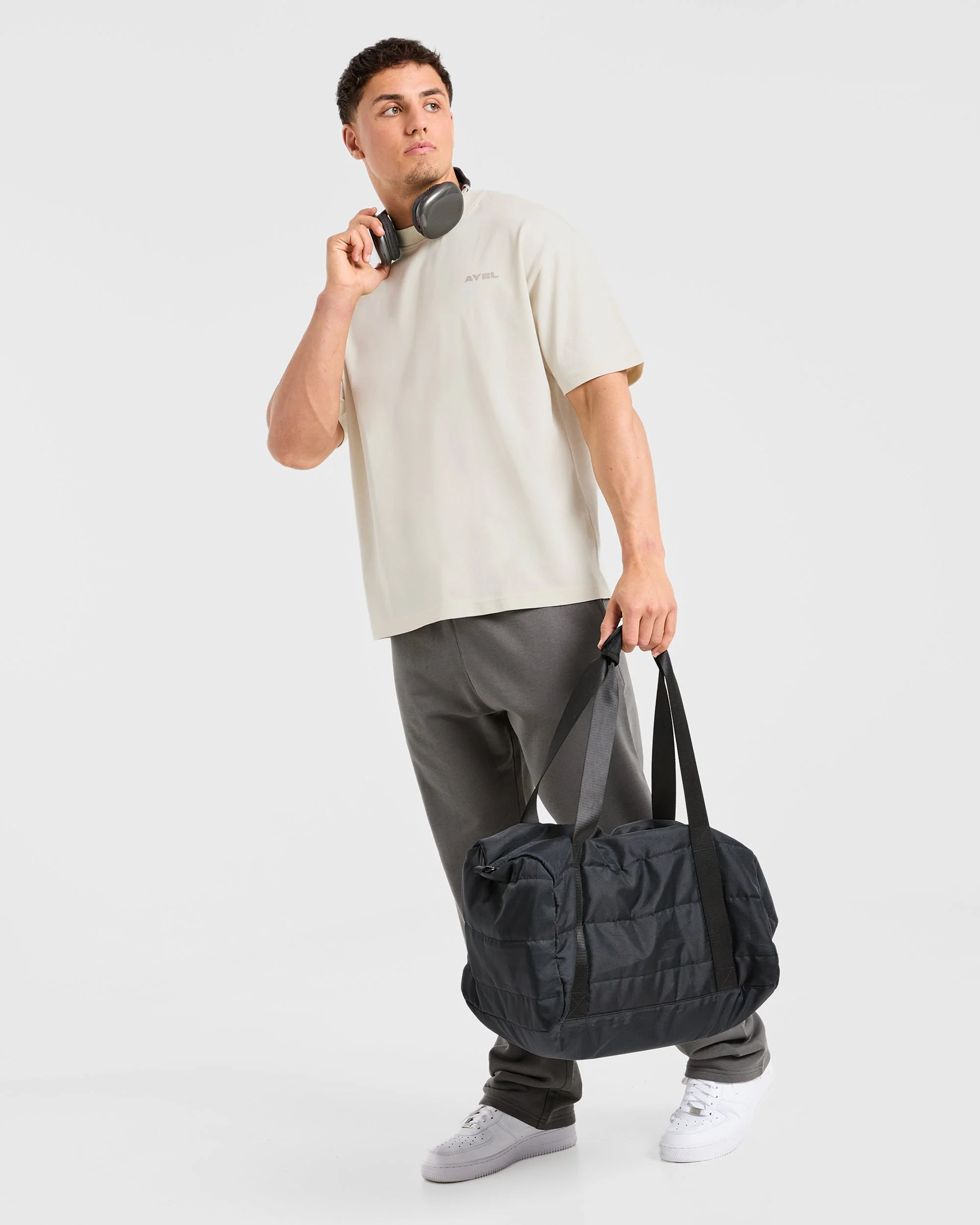 Blur Oversized T Shirt - Off Wit - Image 8