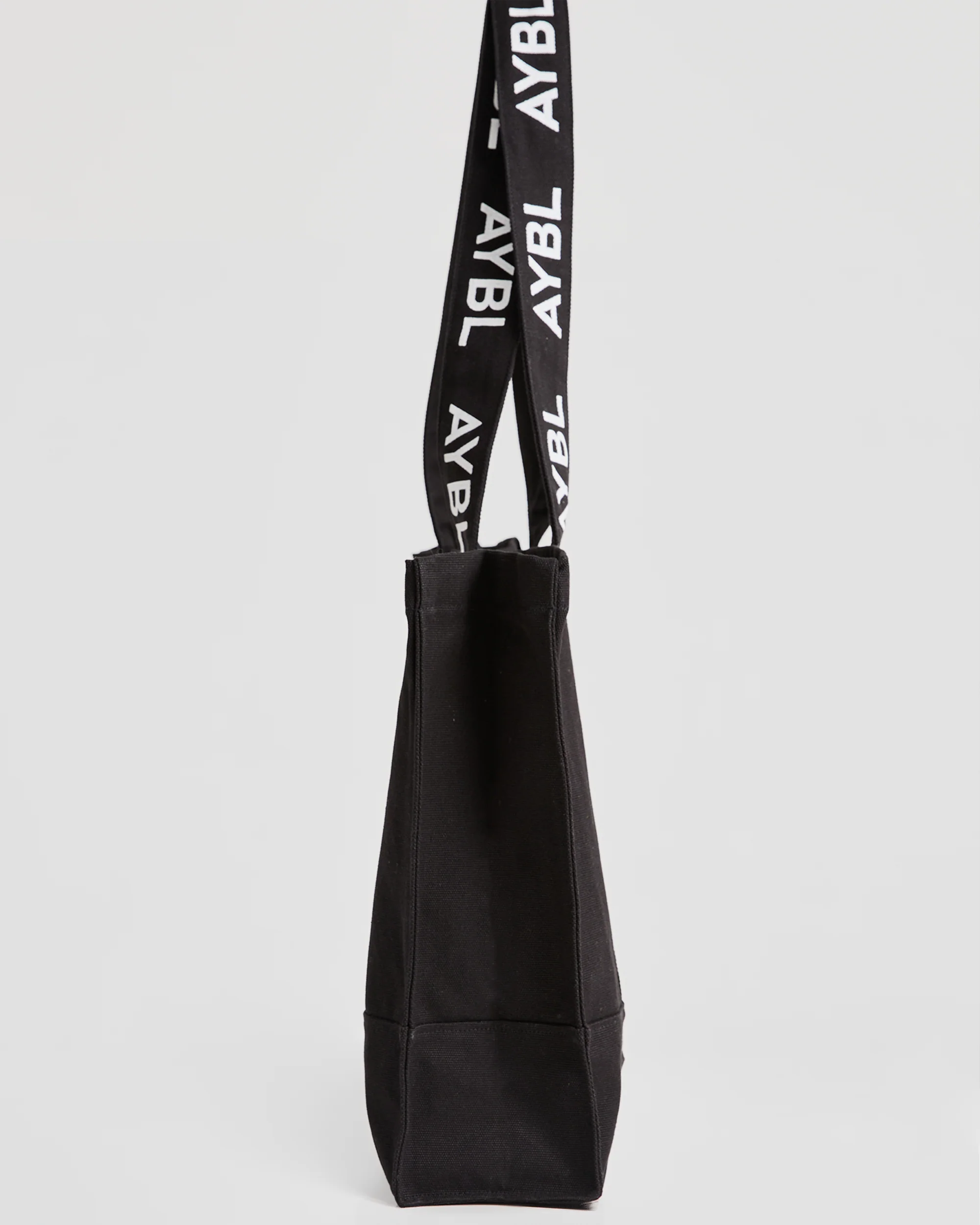 Branded Strap Tote Bag - Zwart - Image 5