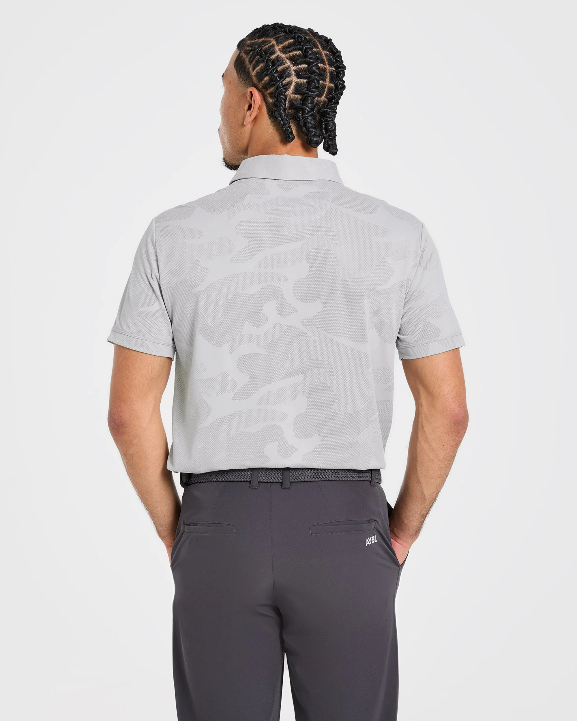 Camo Polo - Ice Grau - Image 2
