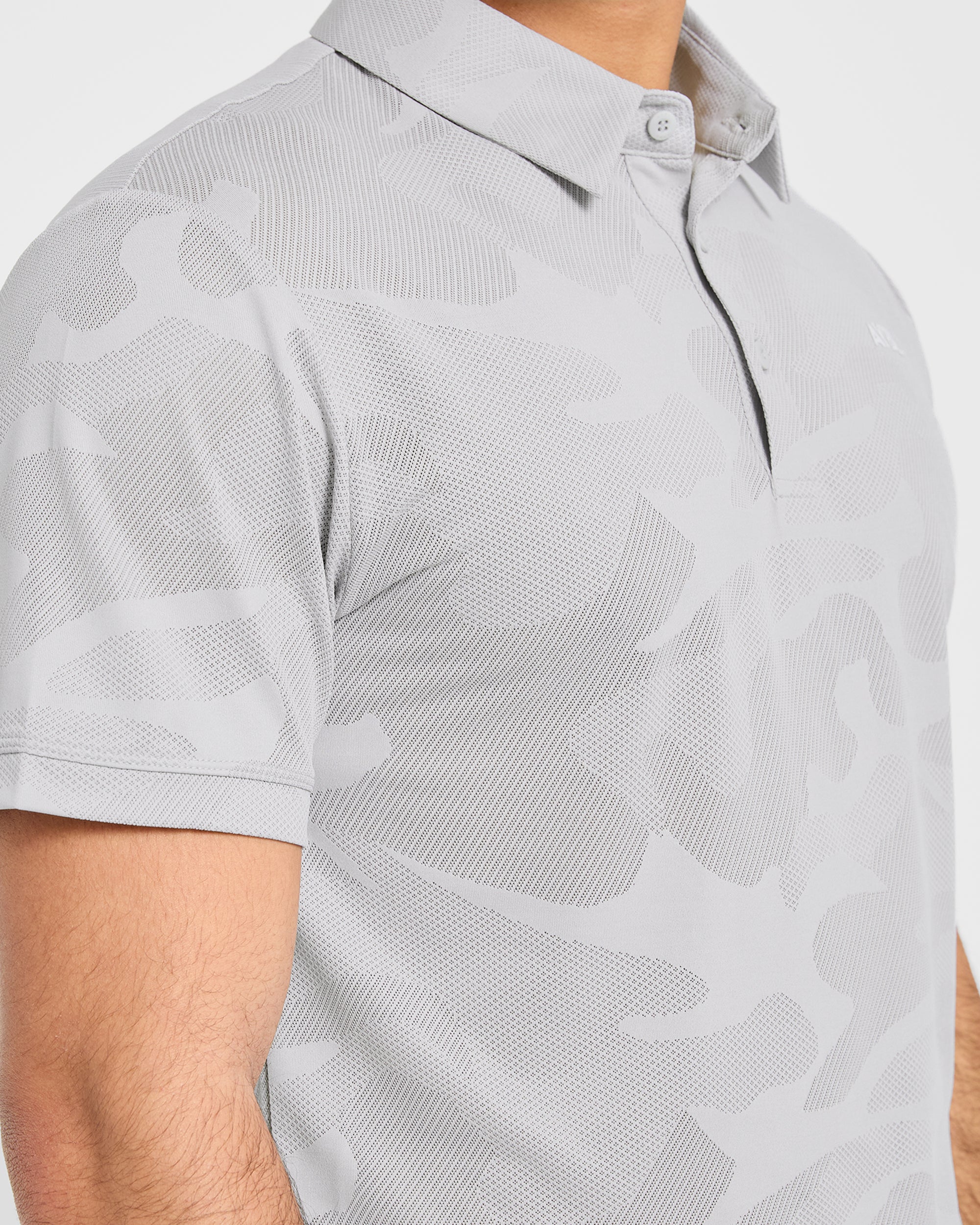 Camo Polo - Ice Grau - Image 6