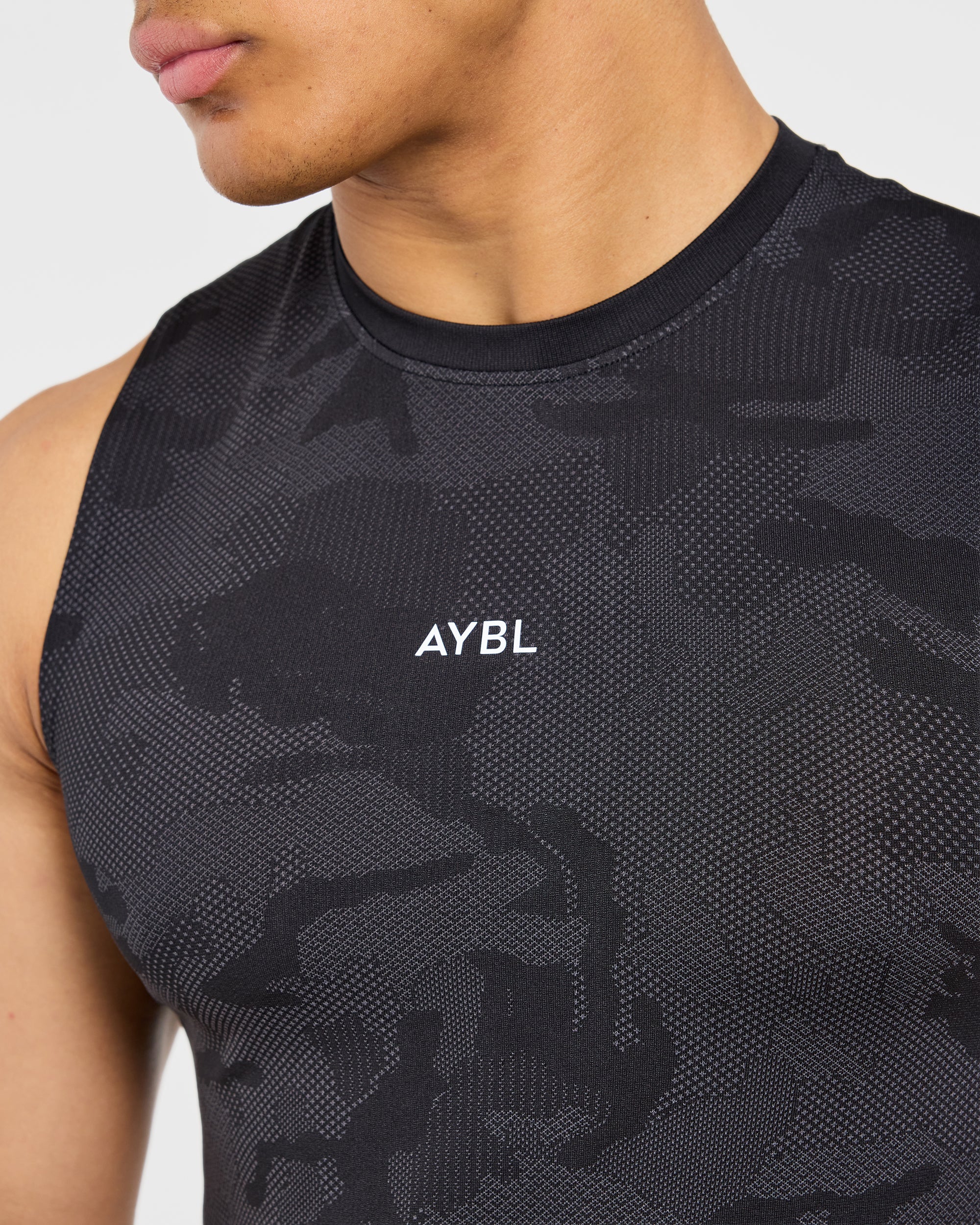 Camo Seamless Tank - Zwart - Image 5
