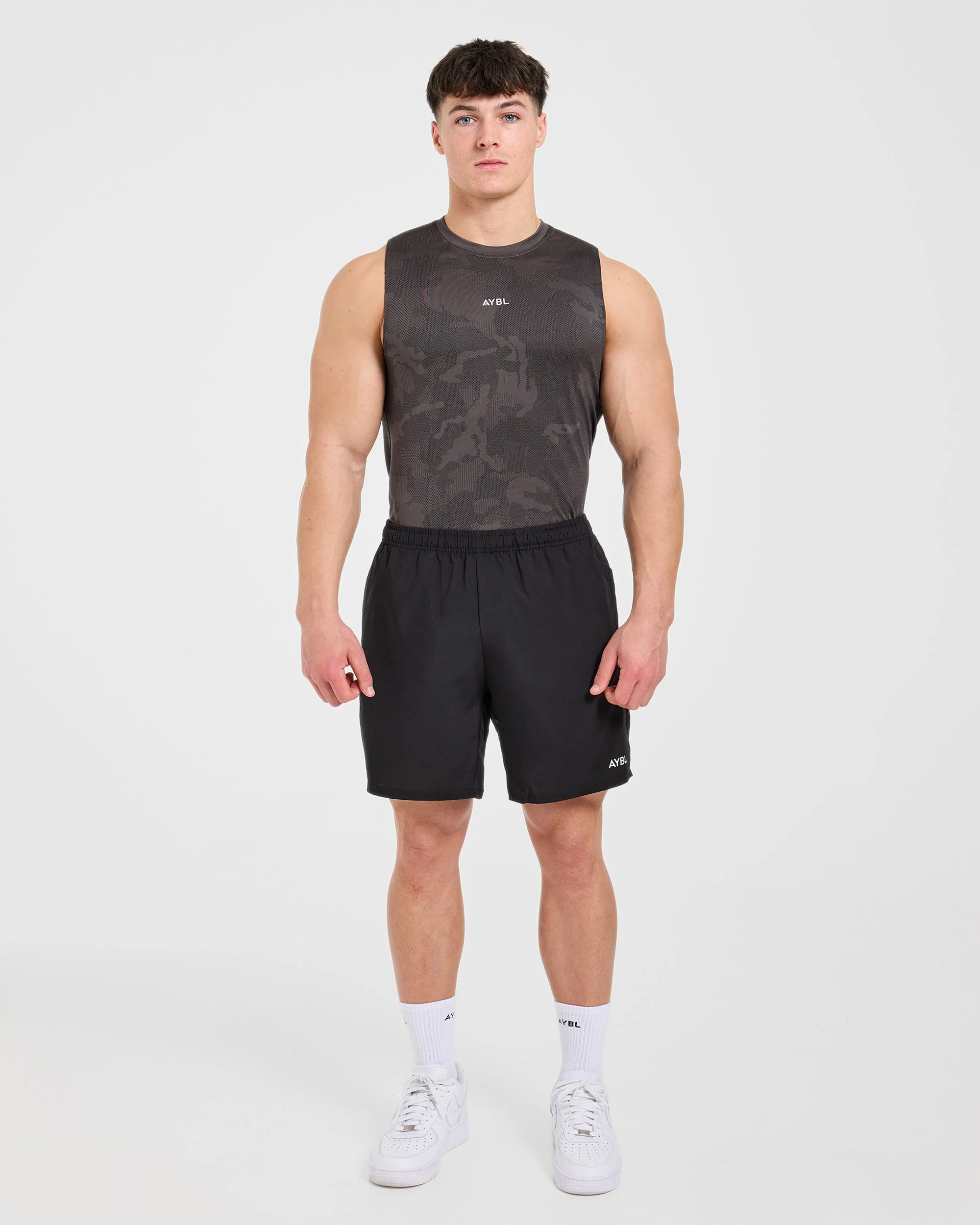 Camo Seamless Tank - Charcoal - Image 3