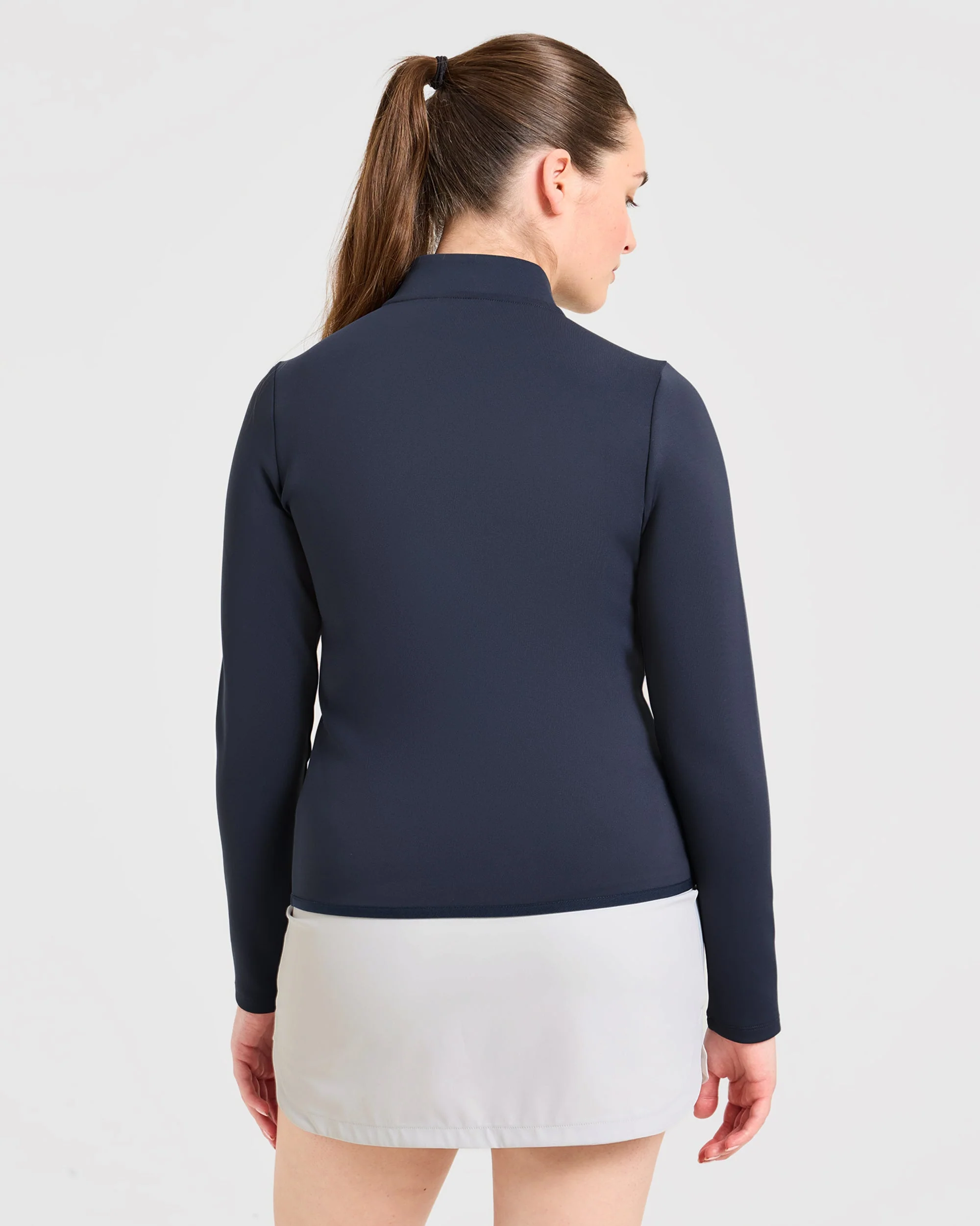 Classic 1/4 Zip Pullover - Navy Blauw - Image 2