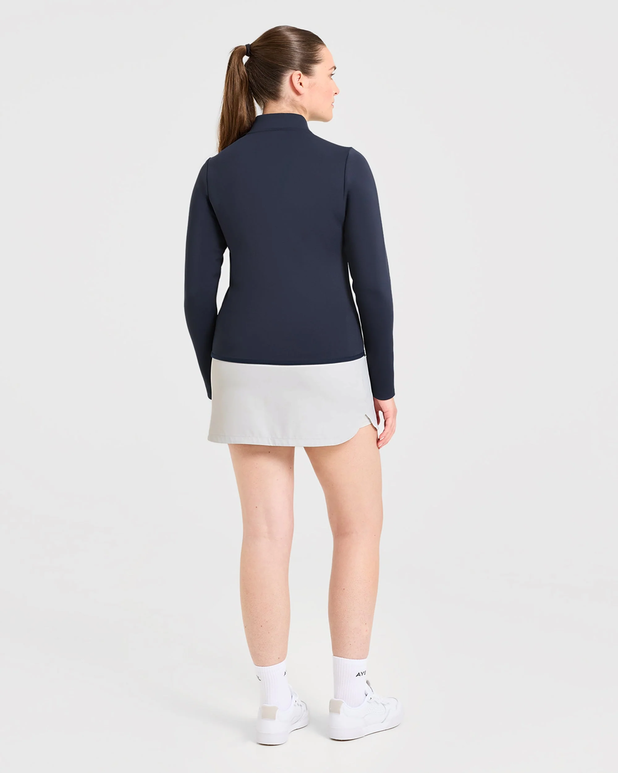 Classic 1/4 Zip Pullover - Navy Blauw - Image 4