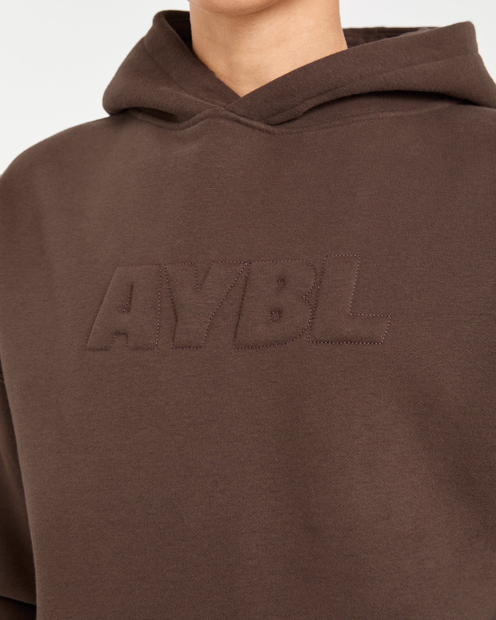 Classic Plush Oversized Hoodie - Bruin - Image 5