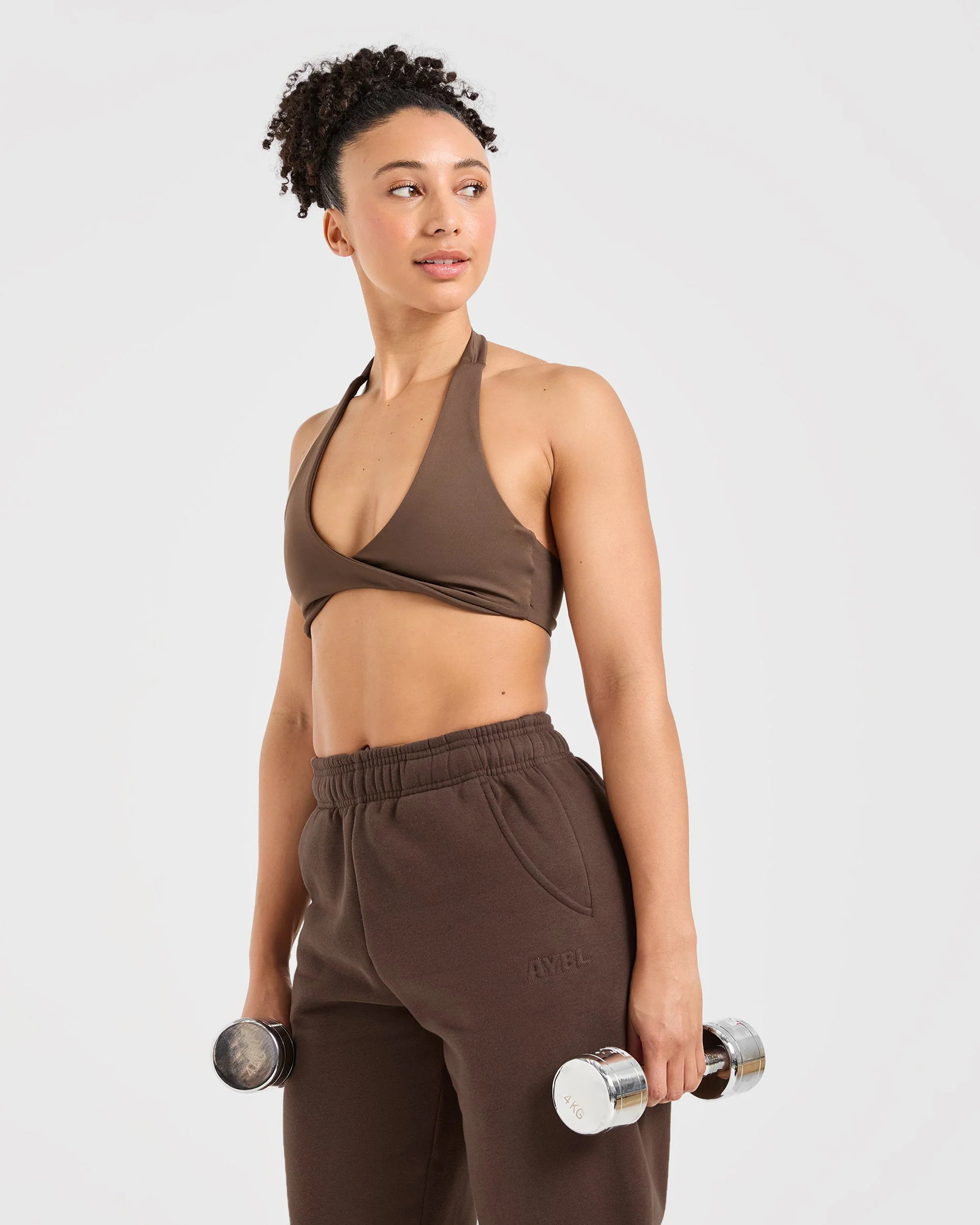 Classic Plush Oversized Joggers - Bruin - Image 8