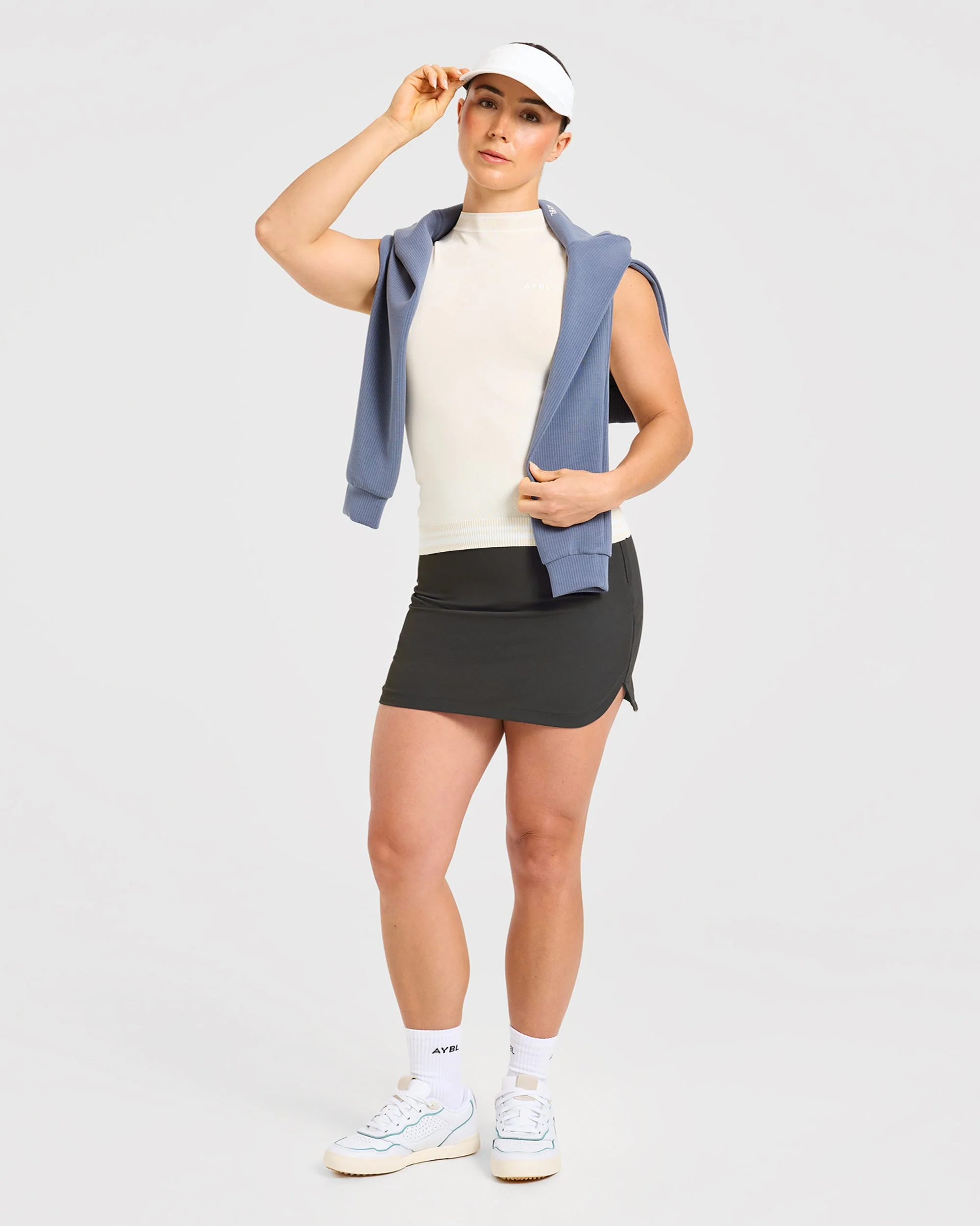 Classic Skort - Charcoal - Image 5