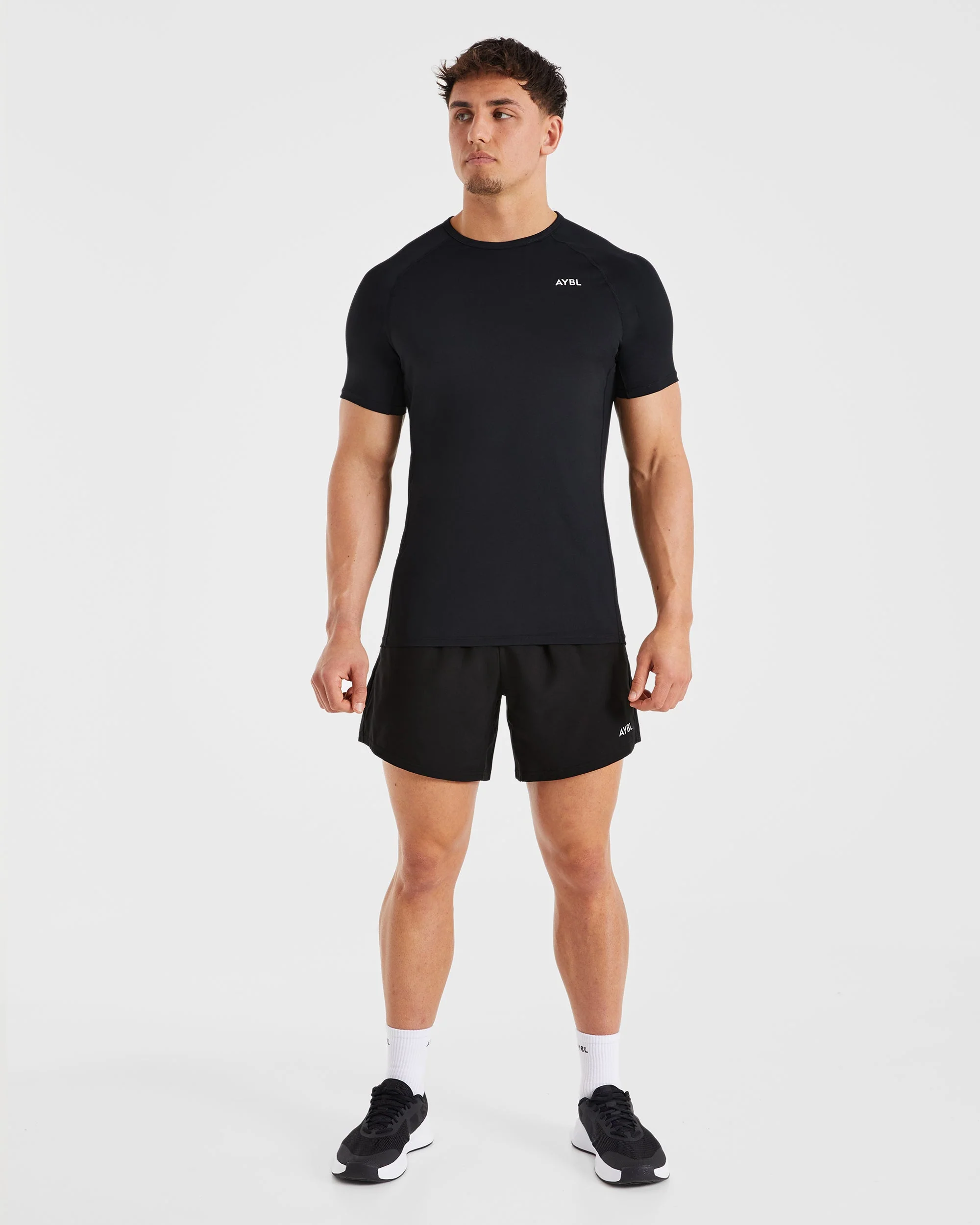 Compression Relaxed T Shirt - Zwart - Image 3