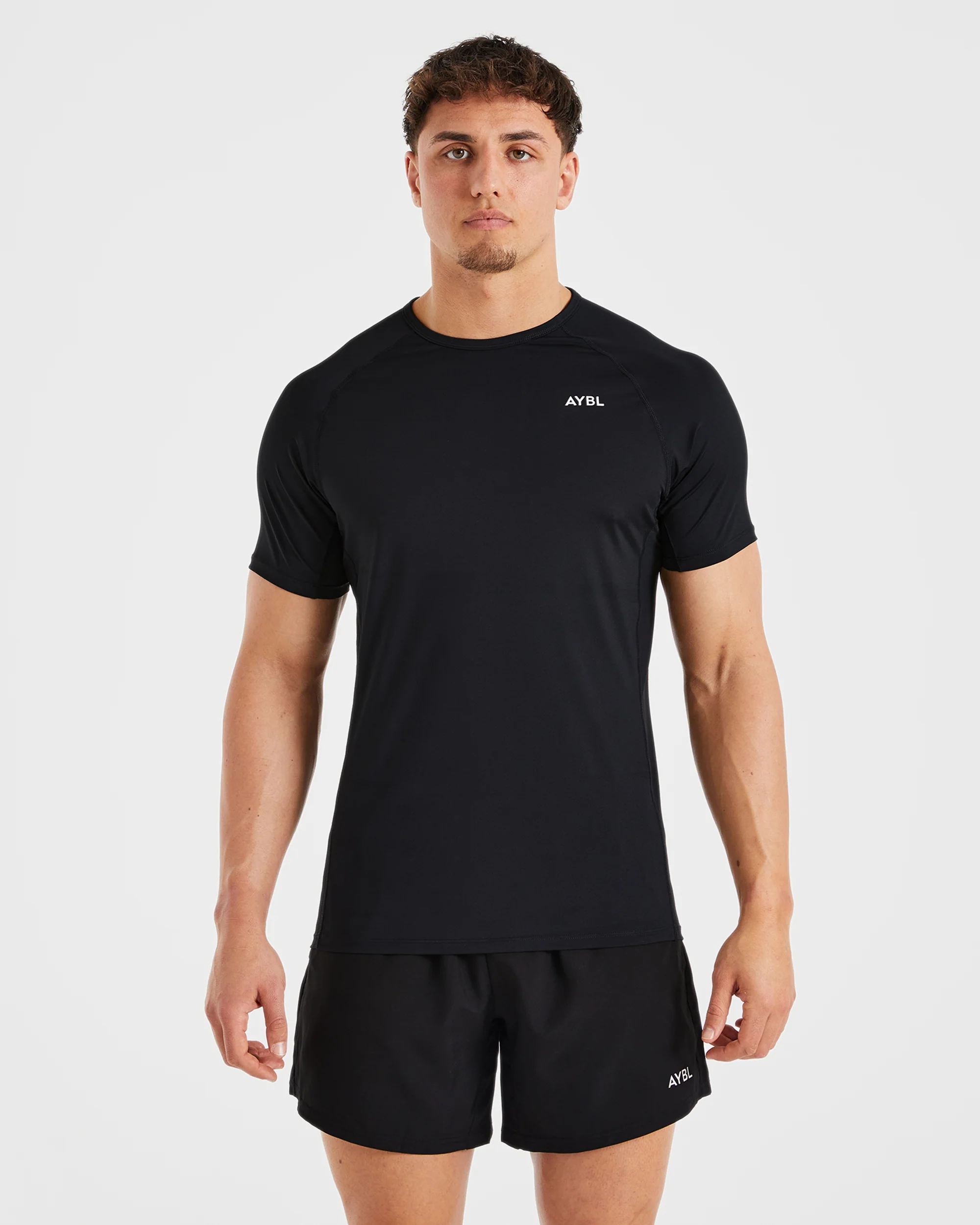 Compression Relaxed T Shirt - Zwart - Image 9