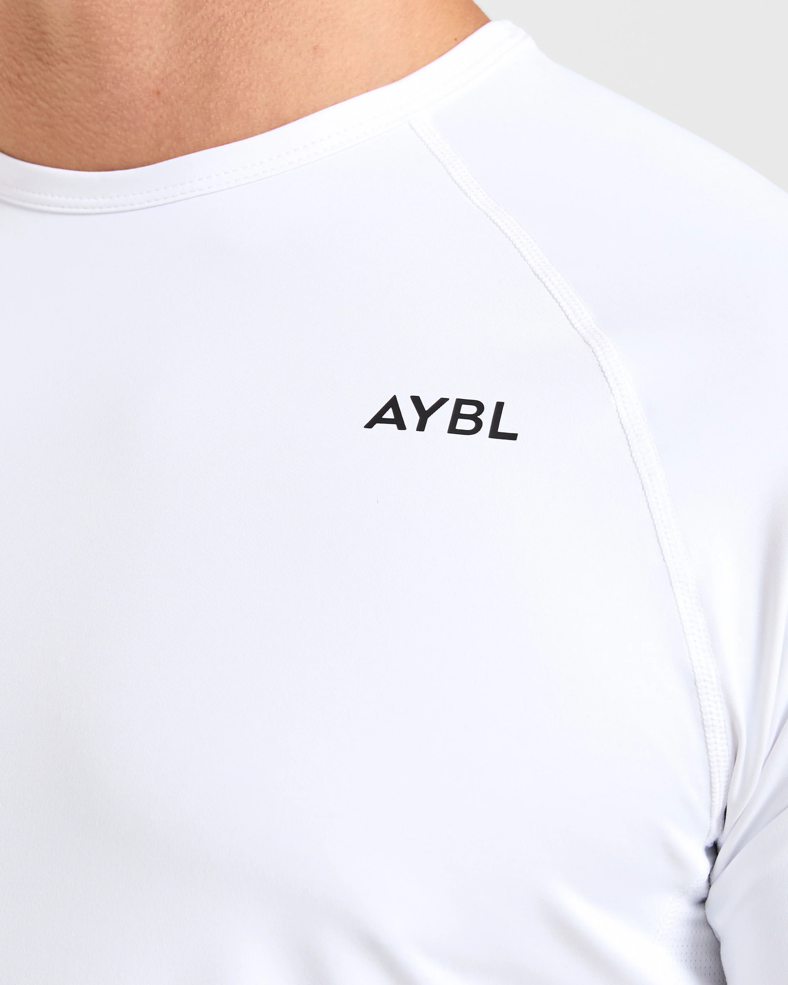 Compression Relaxed T Shirt - Wit - Image 5