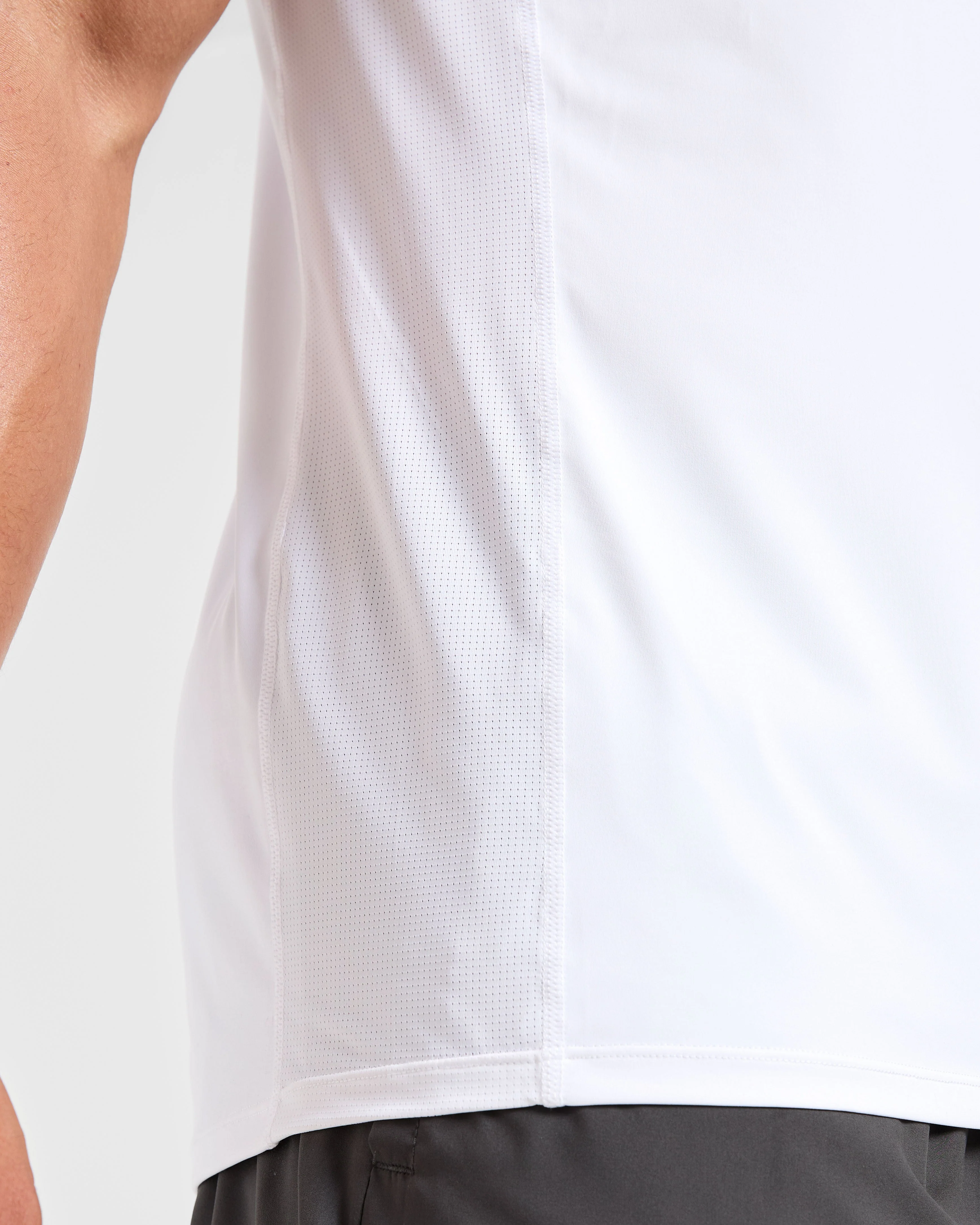 Compression Relaxed T Shirt - Wit - Image 6