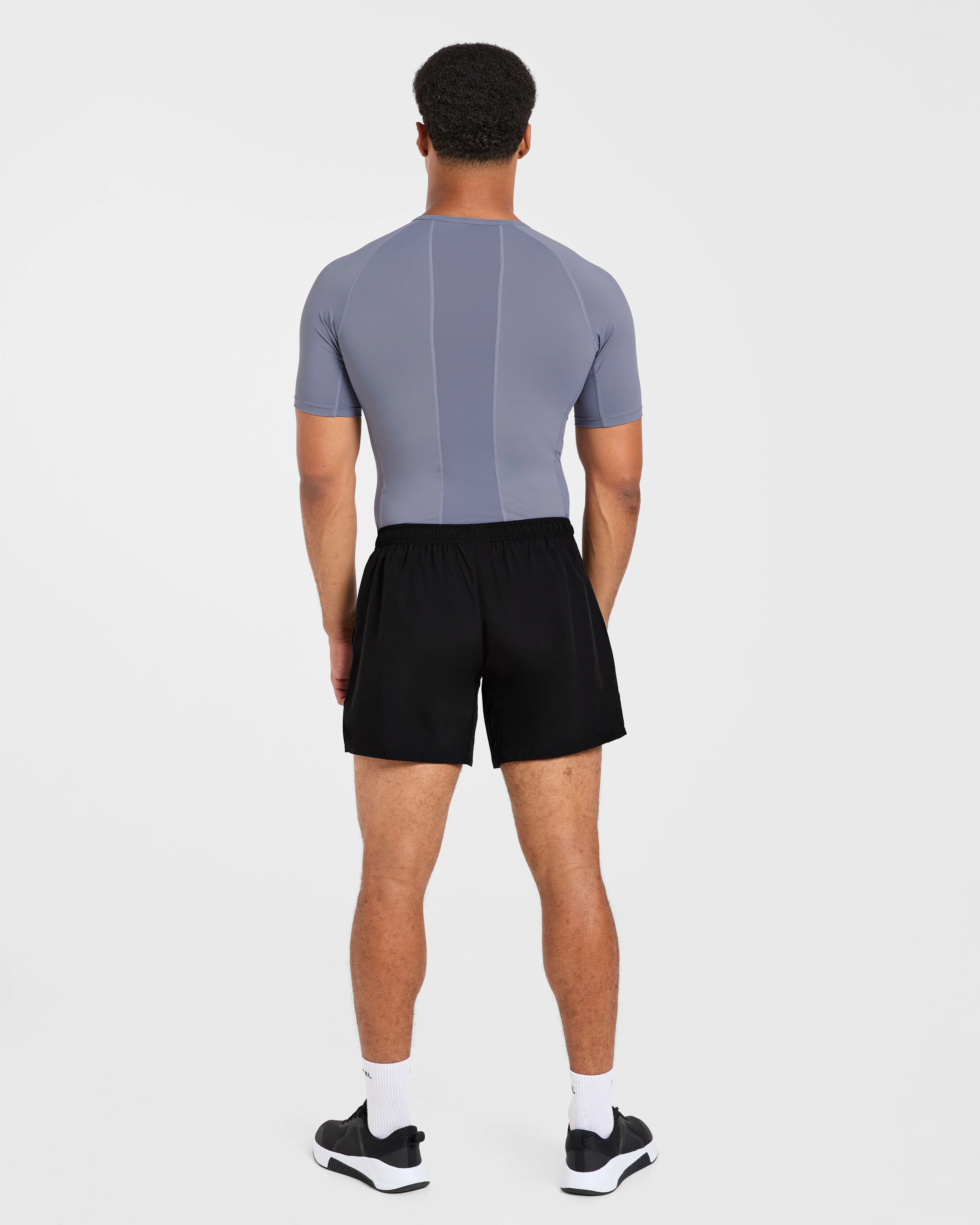 Compression T Shirt - Slate Grijs - Image 4