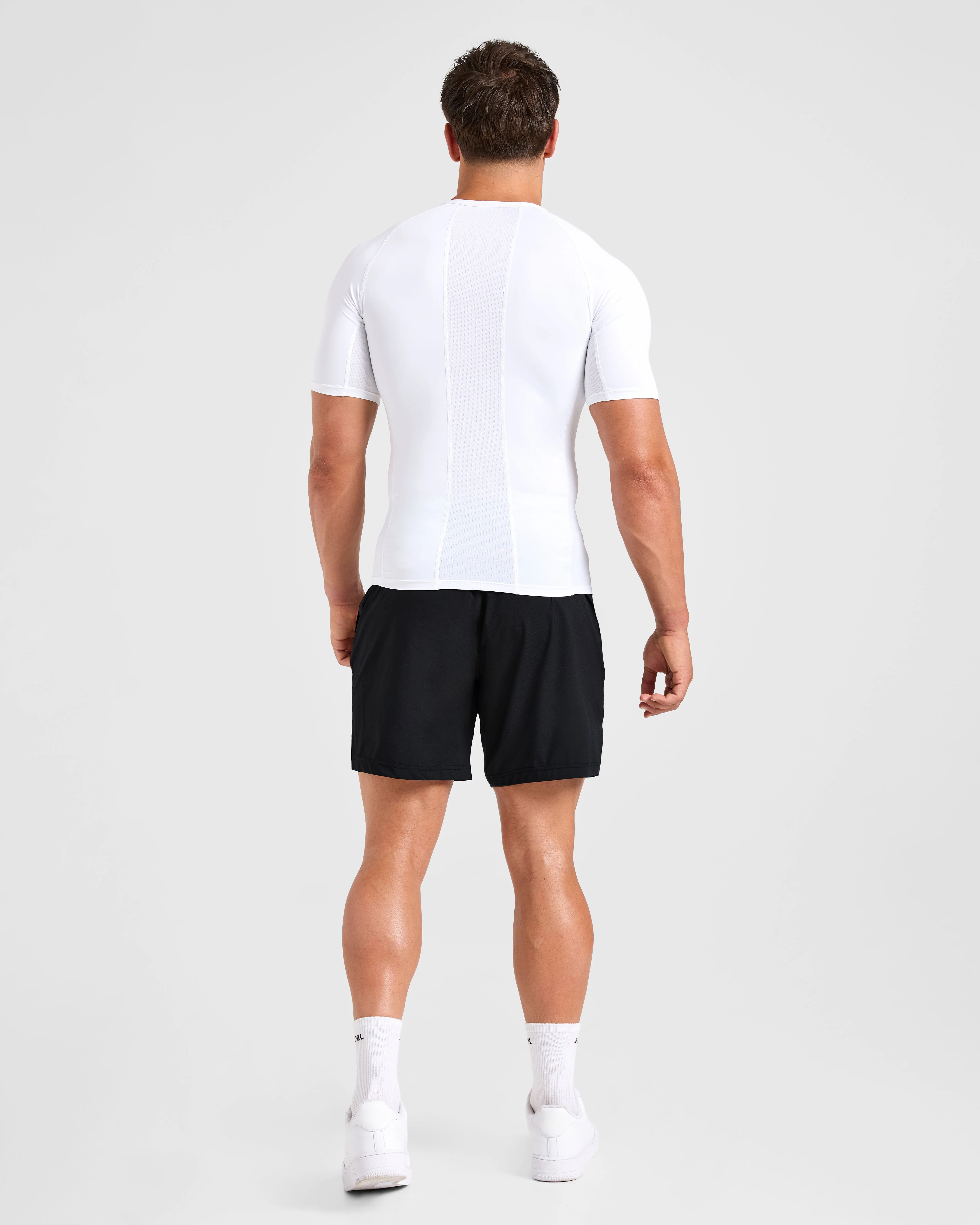Compression T Shirt - Wit - Image 4
