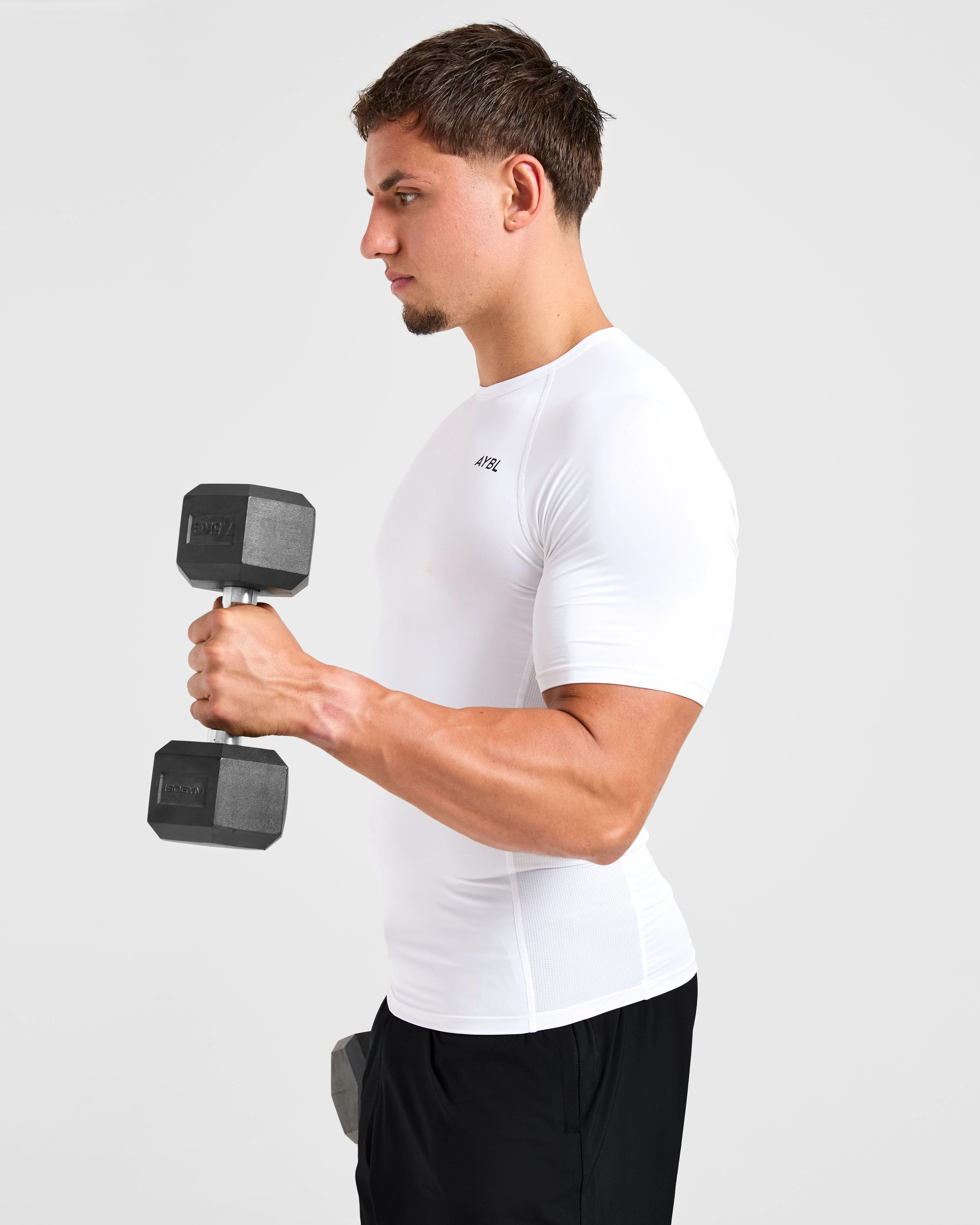 Compression T Shirt - Wit - Image 8